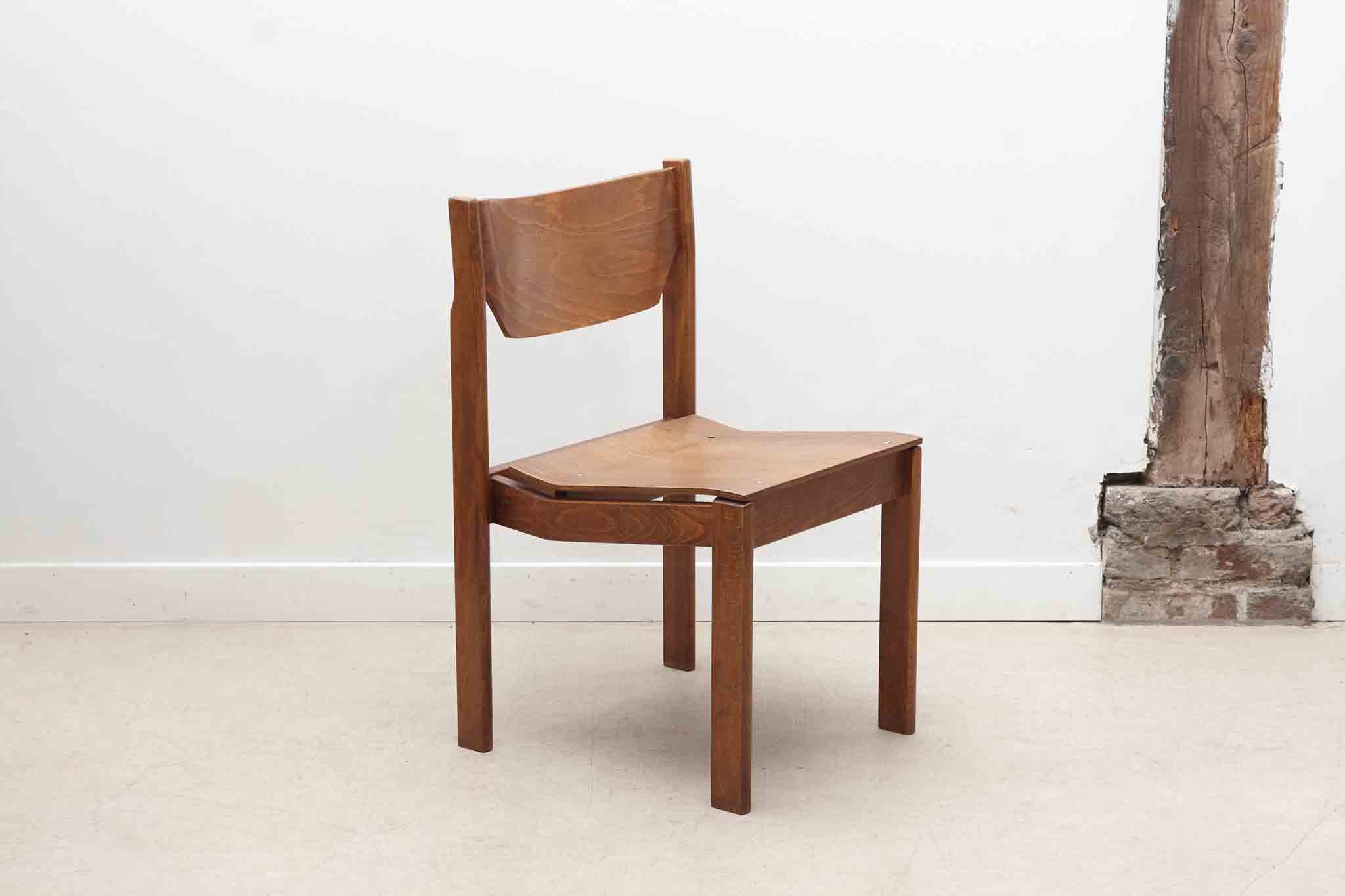 Chaise style scandinave chêne