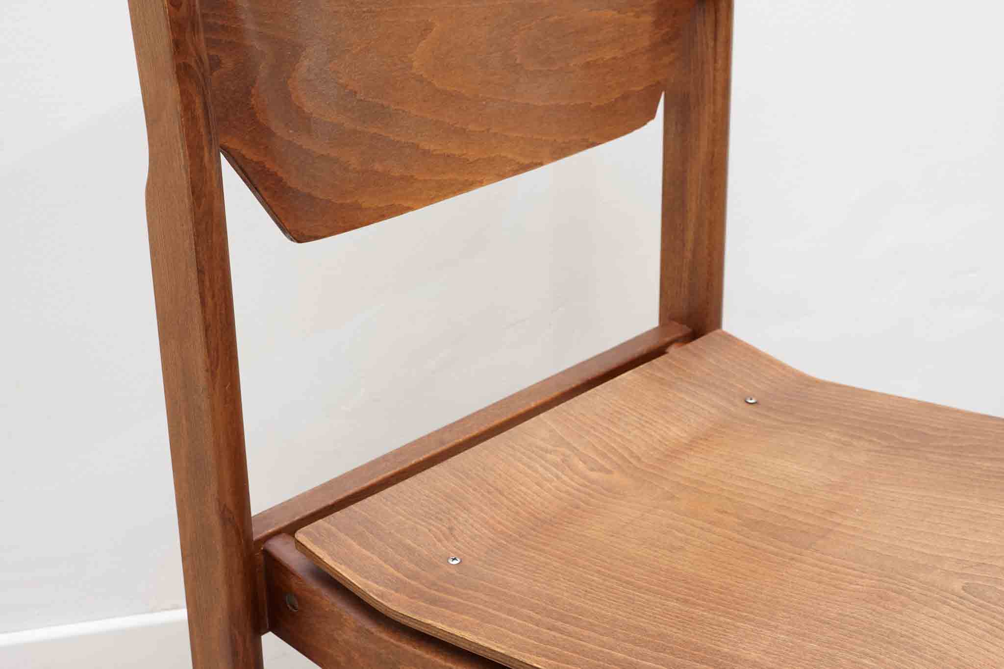 Chaise style scandinave chêne