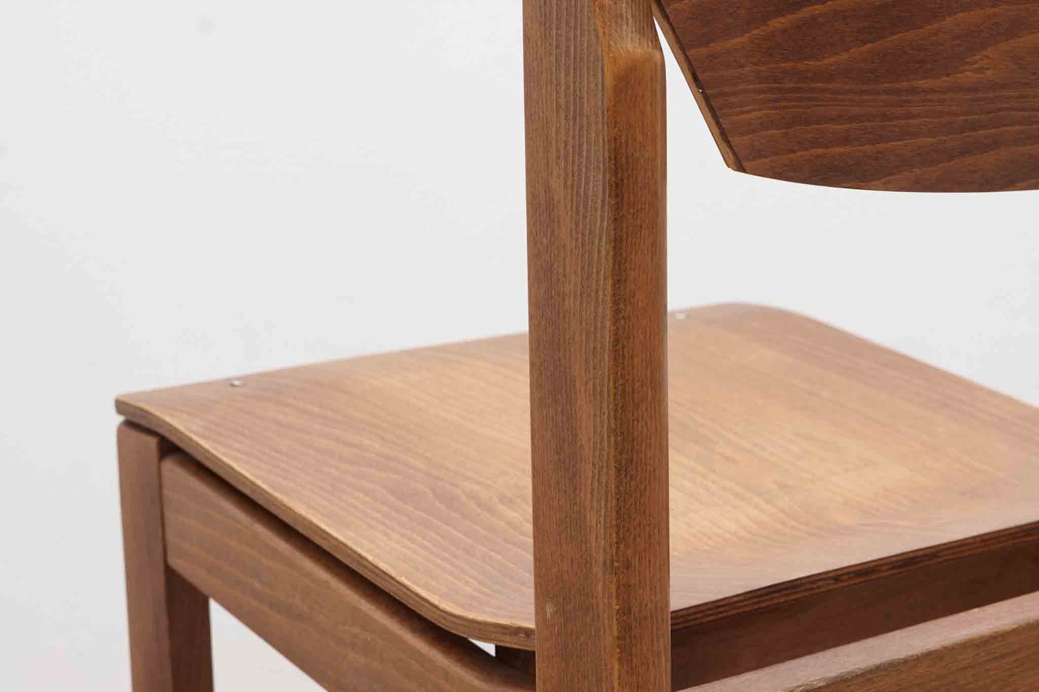 Chaise style scandinave chêne