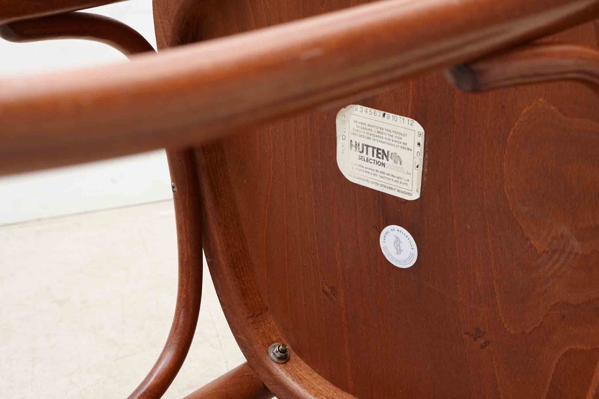 Chaise bistrot style Baumann caramel