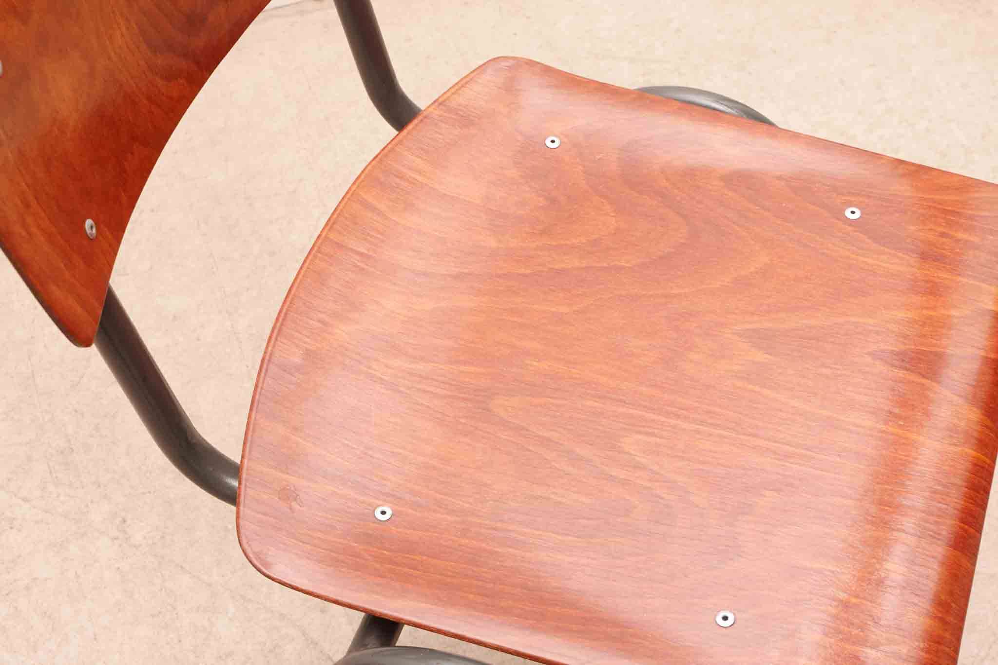 Chaise eromes F4 et chêne gris