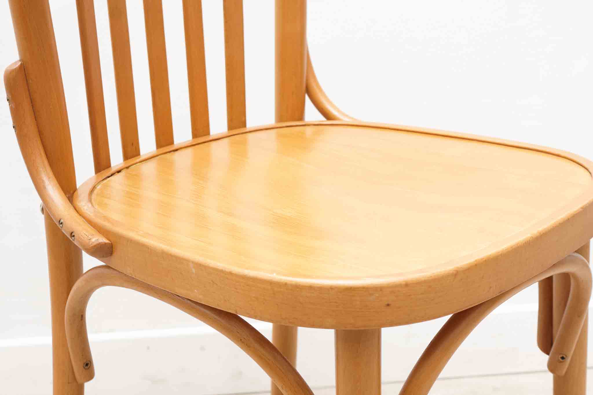 Chaise bistrot style Baumann hêtre