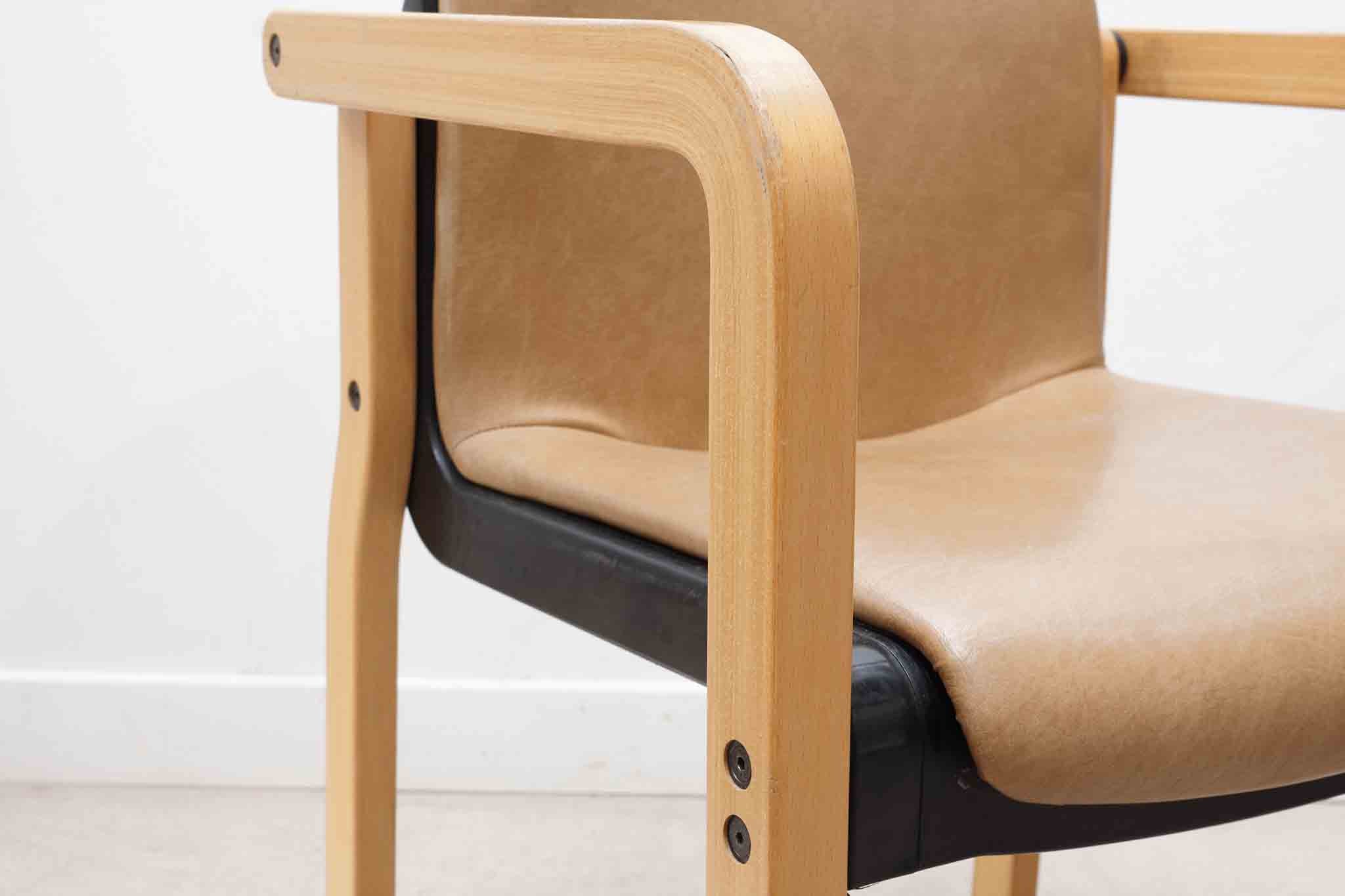 Fauteuil Kembo structure hêtre