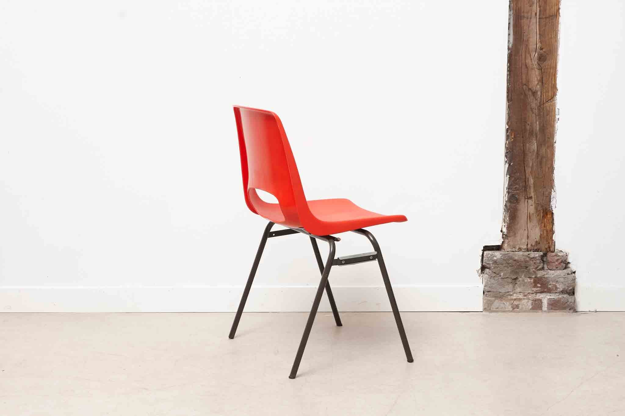 Vintage terrace chairs with armrests