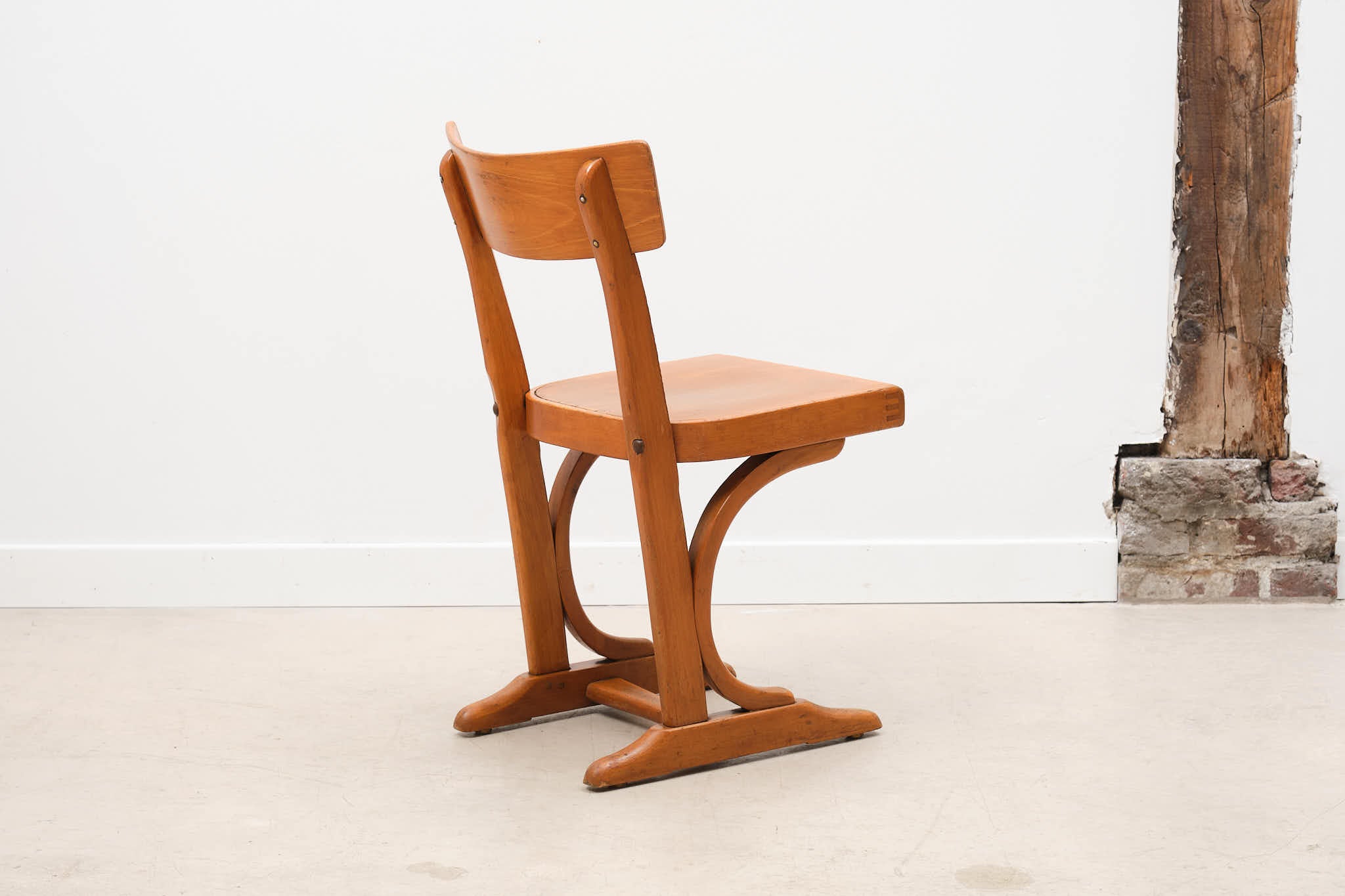 Chaise bistrot en bois style Casala chêne