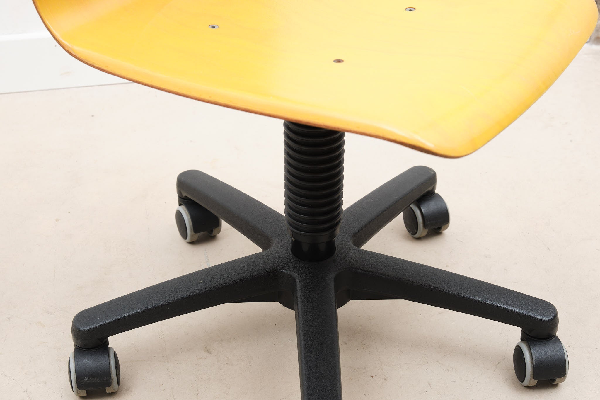 Office chair on wheels