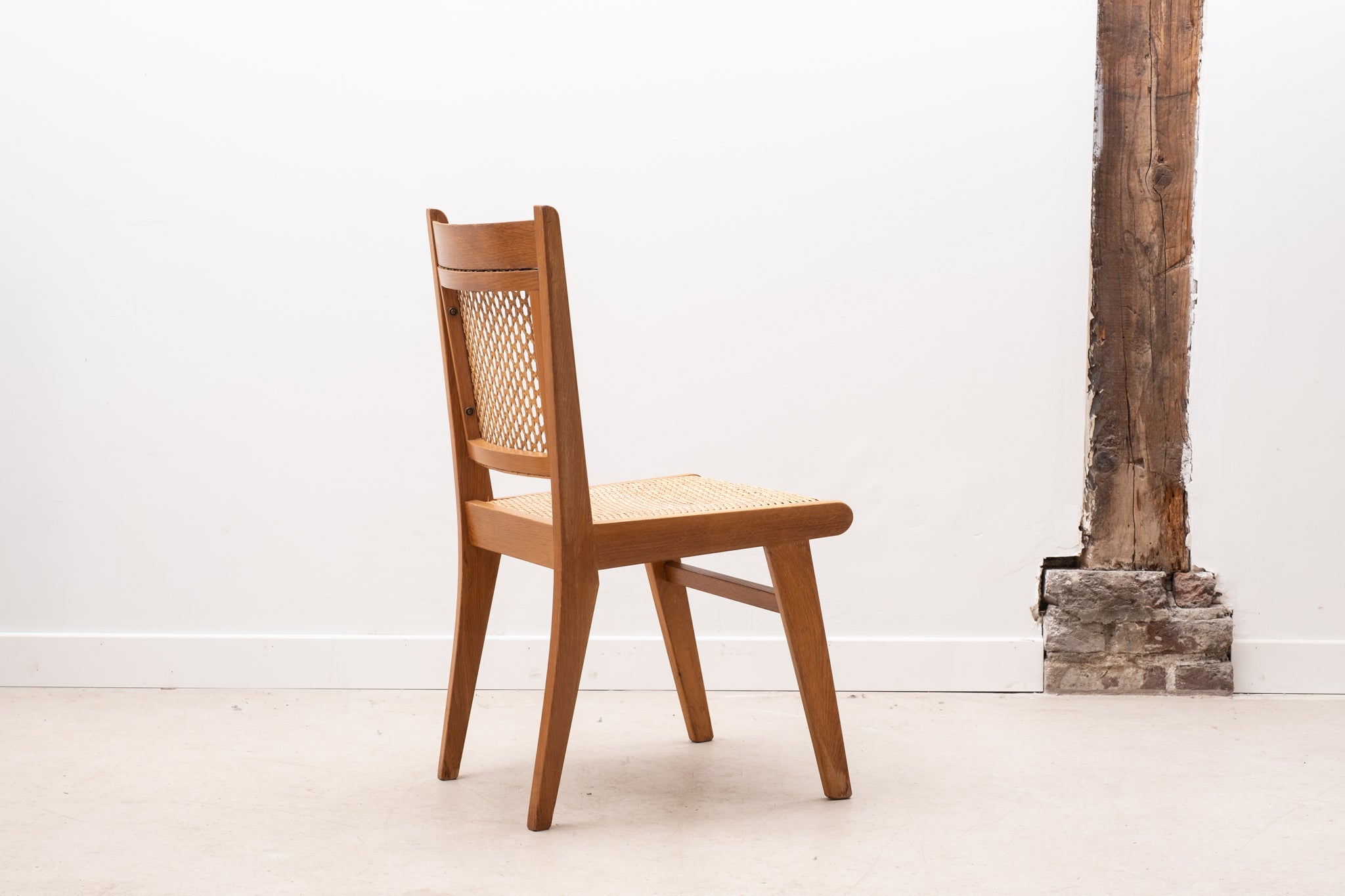 Scandinavian cane chair
