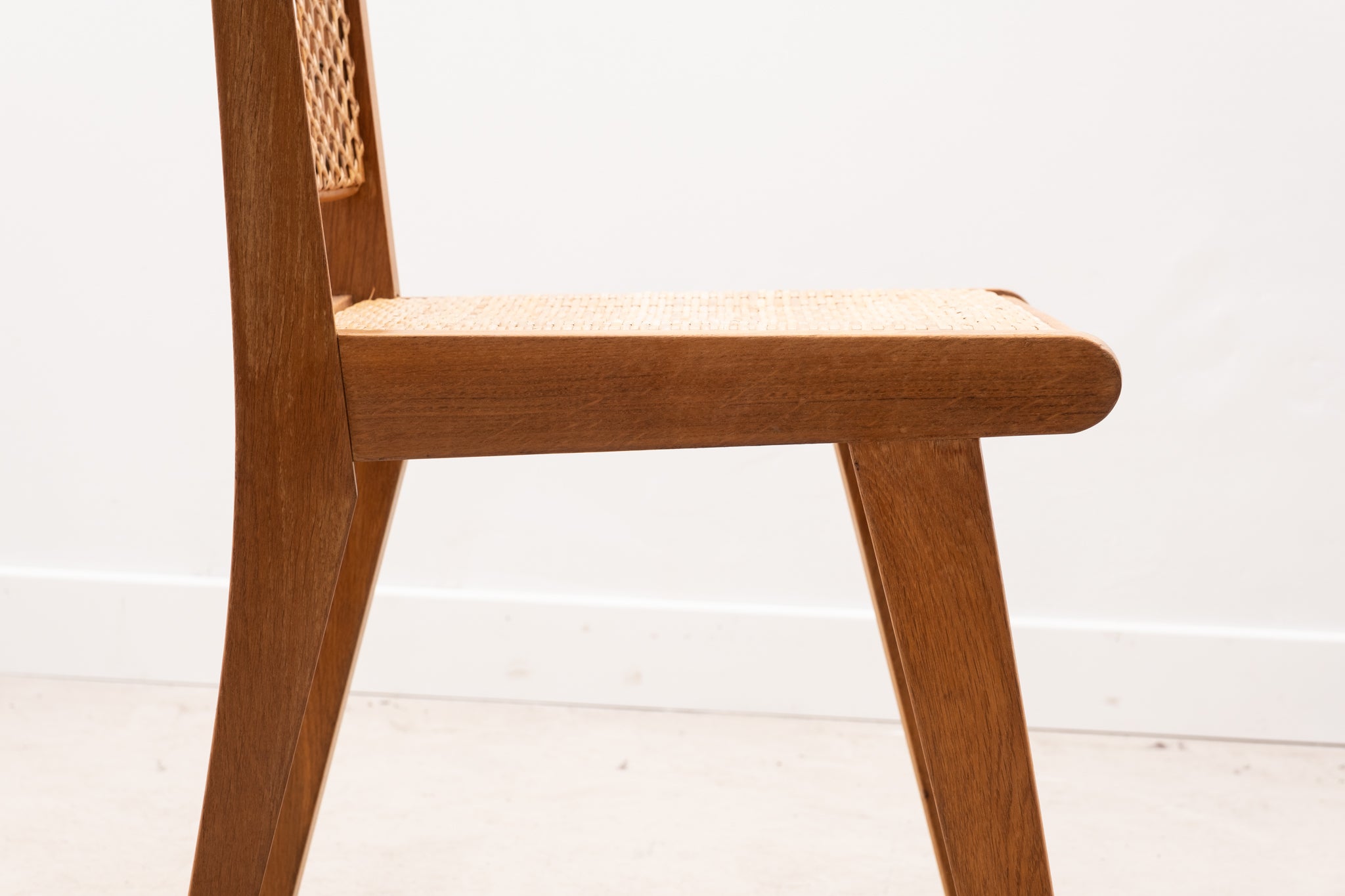 Scandinavian cane chair