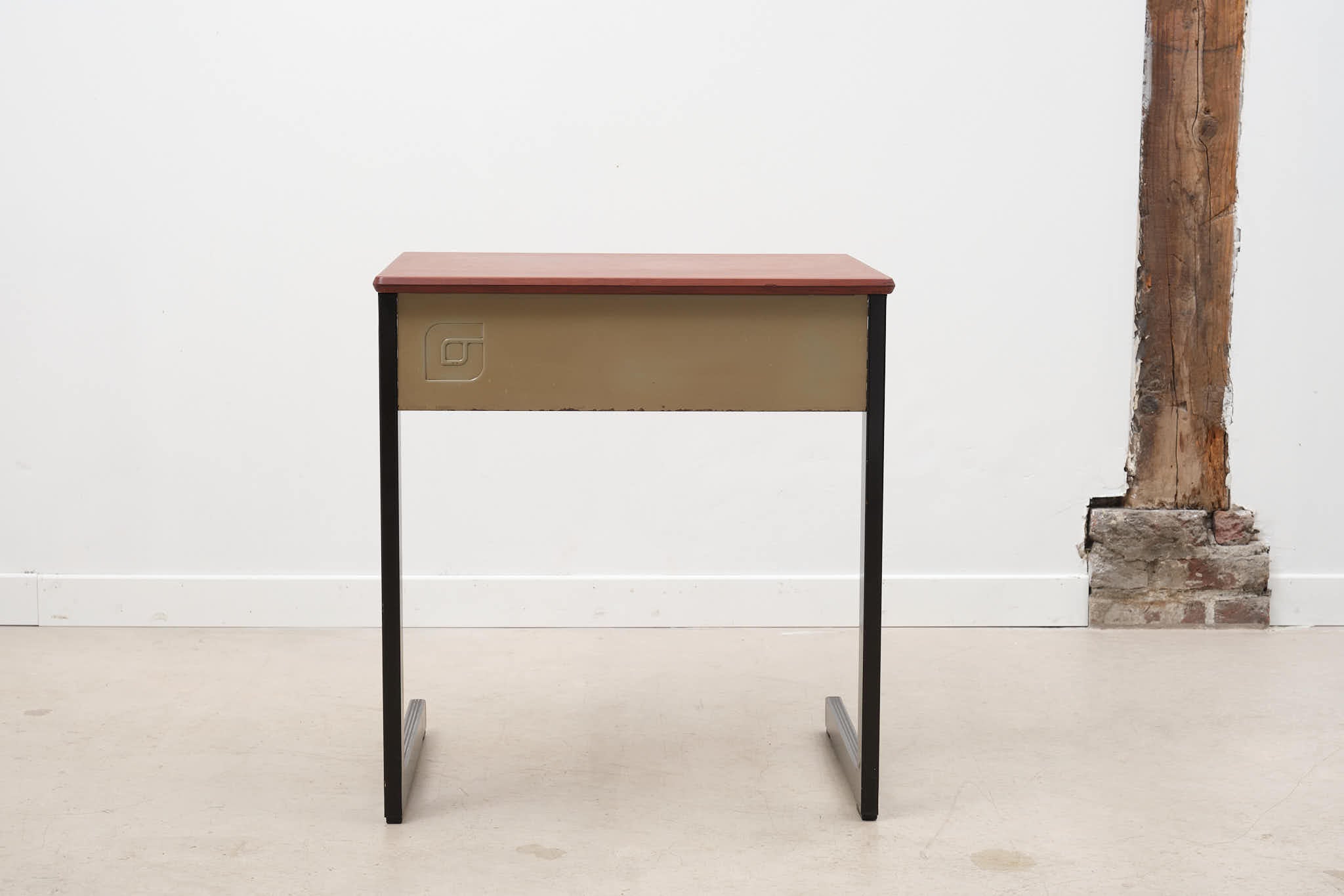 School table Galvanitas in wood