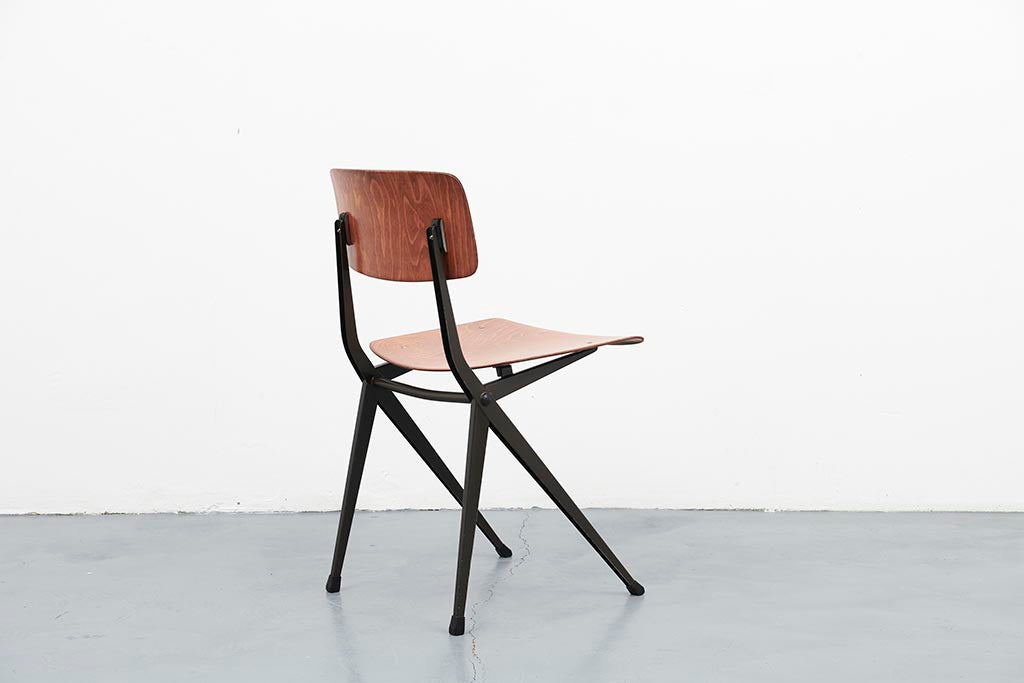 Marko S201 Chair "Spinstoel" Oak / Anthracite
