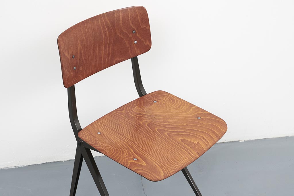 Marko S201 Chair "Spinstoel" Oak / Anthracite