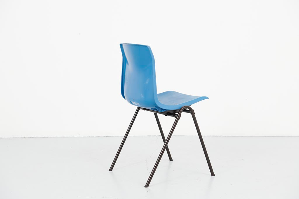 Galvanitas S25 blue plastic chair