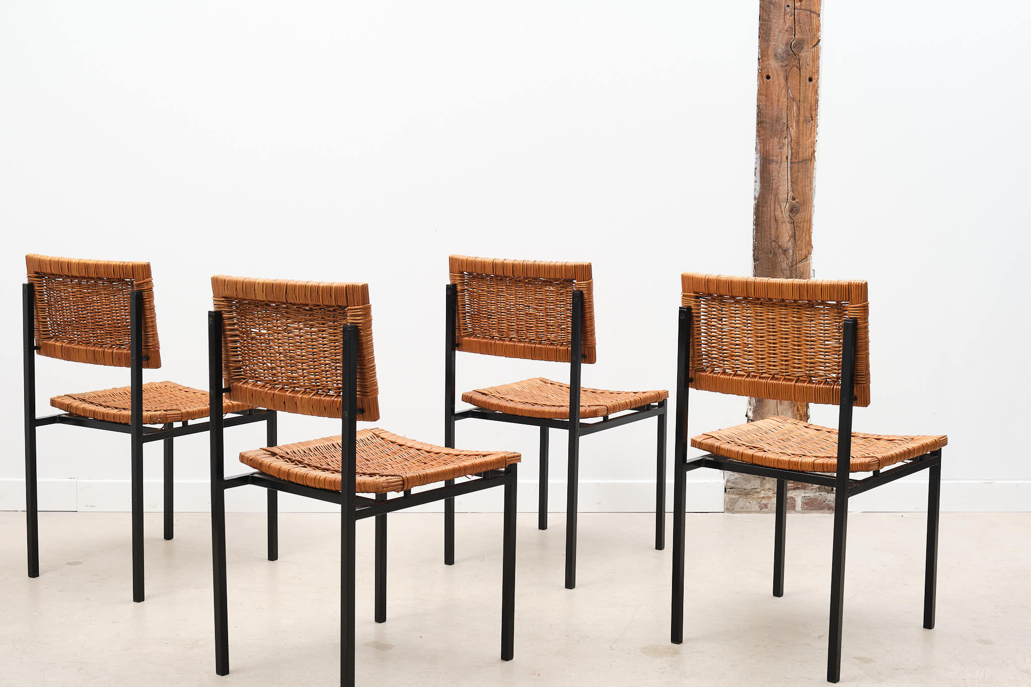 Chaise en rotin