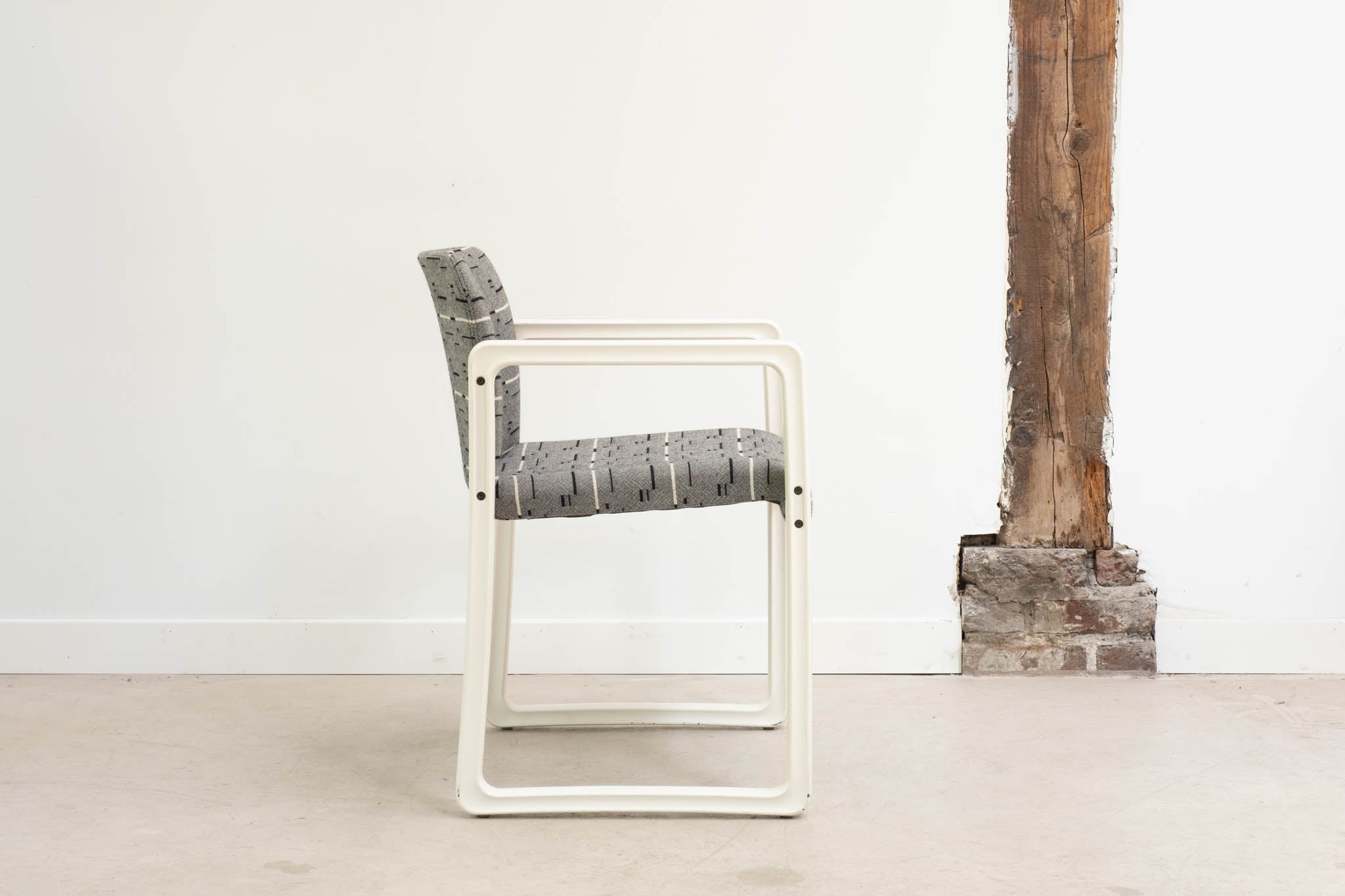 Upsilon Patterned Armchair by Kembo