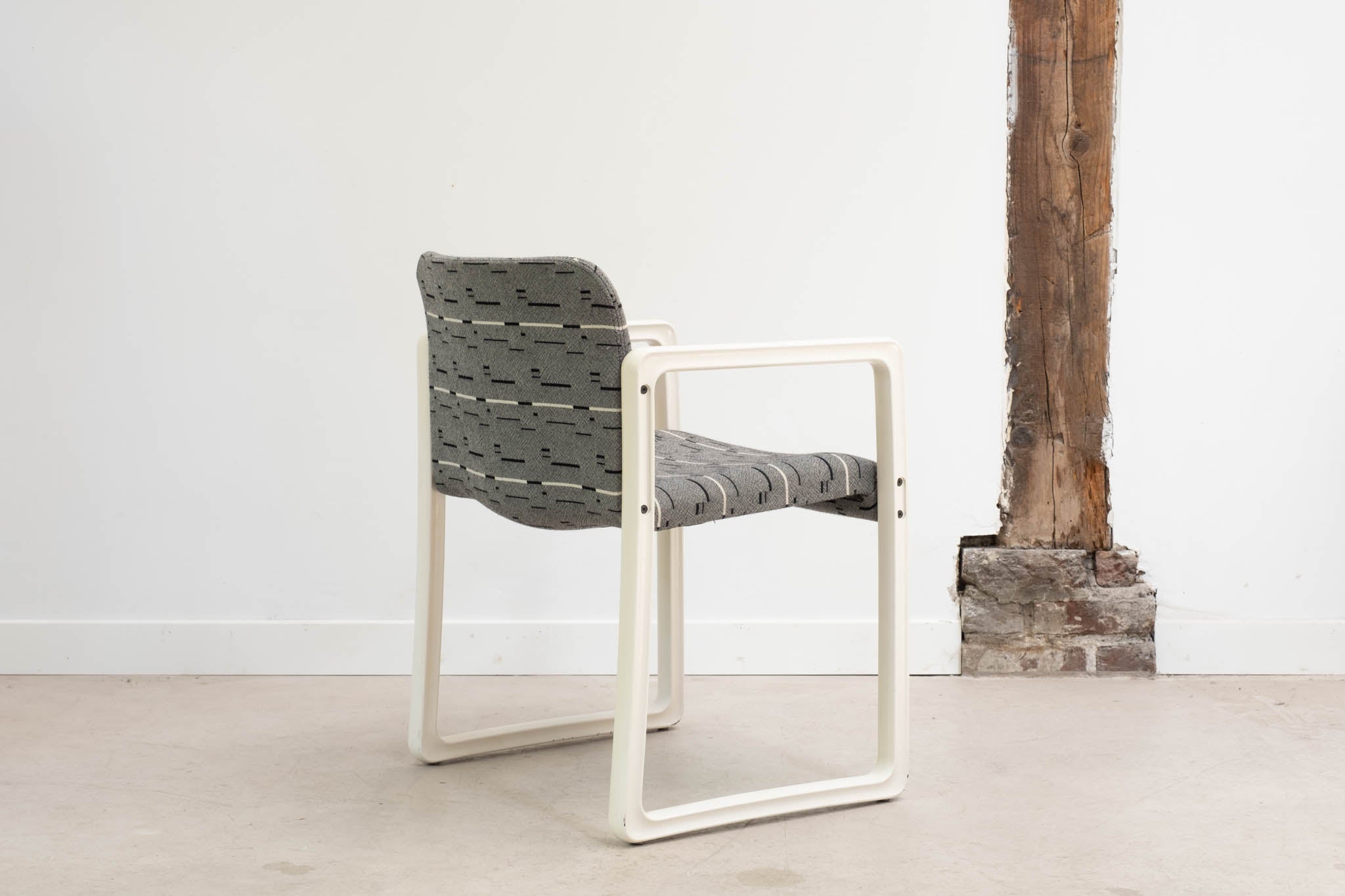 Upsilon Patterned Armchair by Kembo