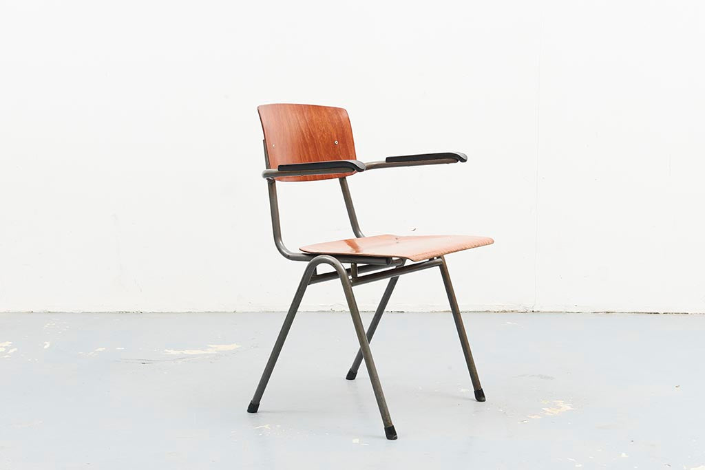 Pagholz Chair Oak / Anthracite Armrests