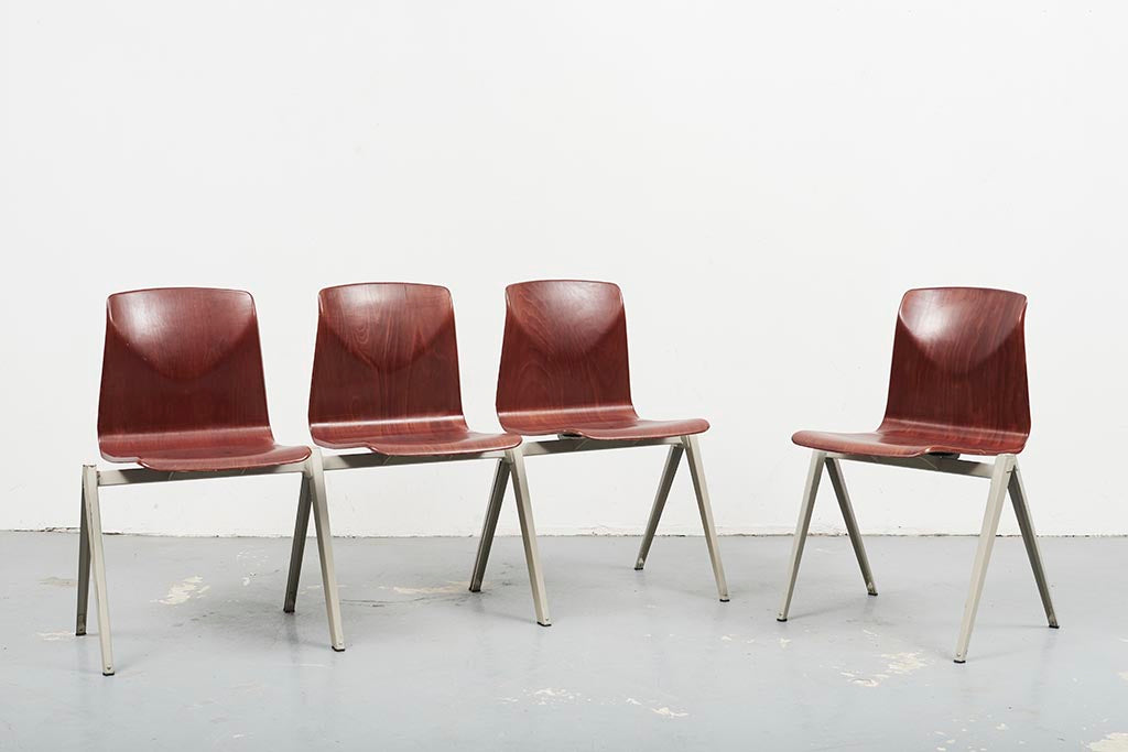 Galvanitas S22 Chair Mahogany / Beige