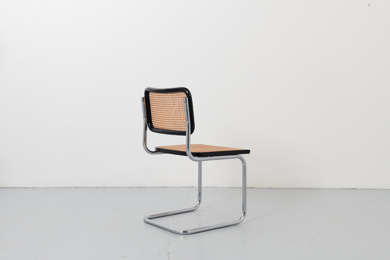 Black Cesca chair B32 by M.Breuer edition Cidue