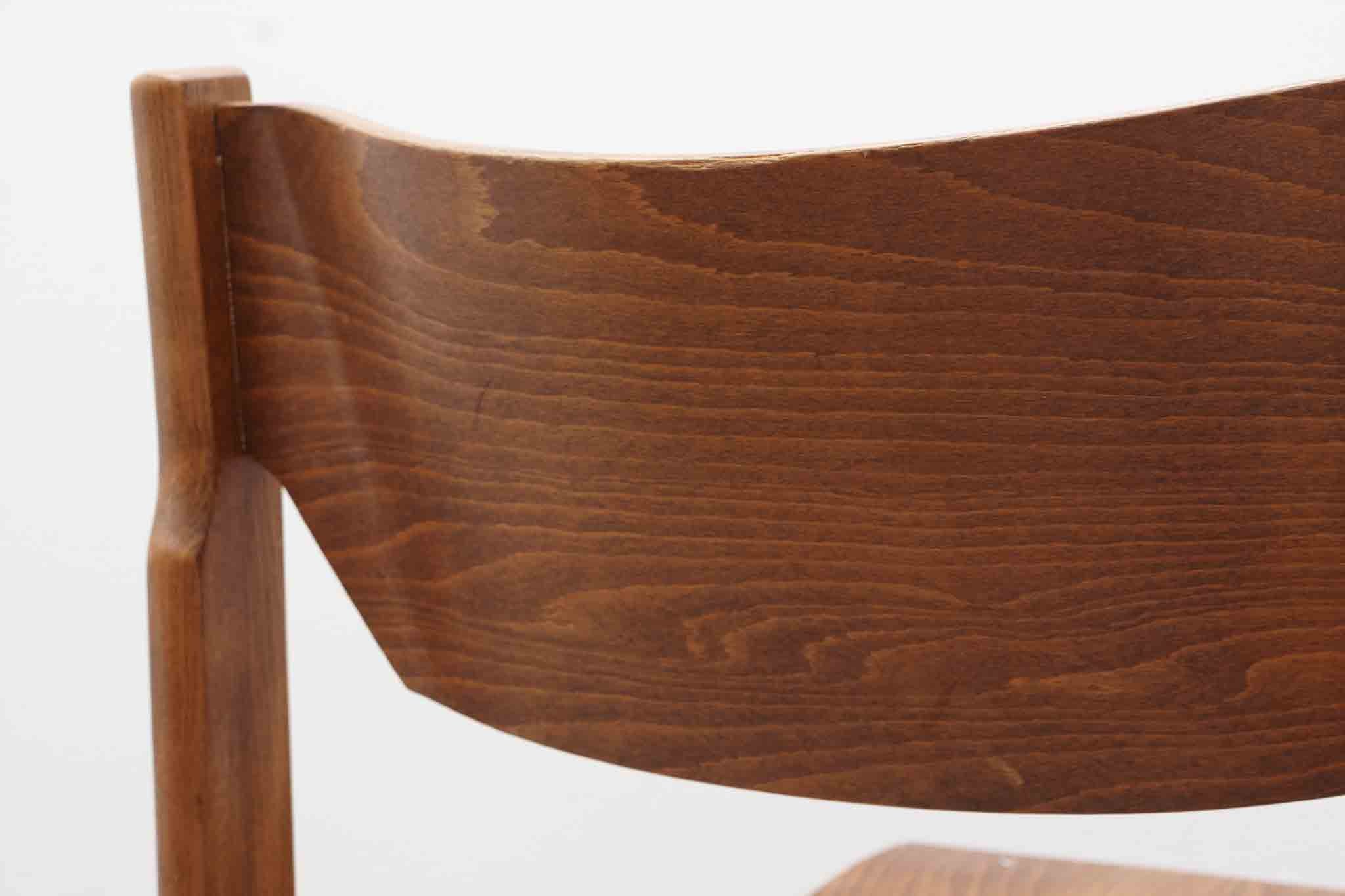 Chaise style scandinave chêne