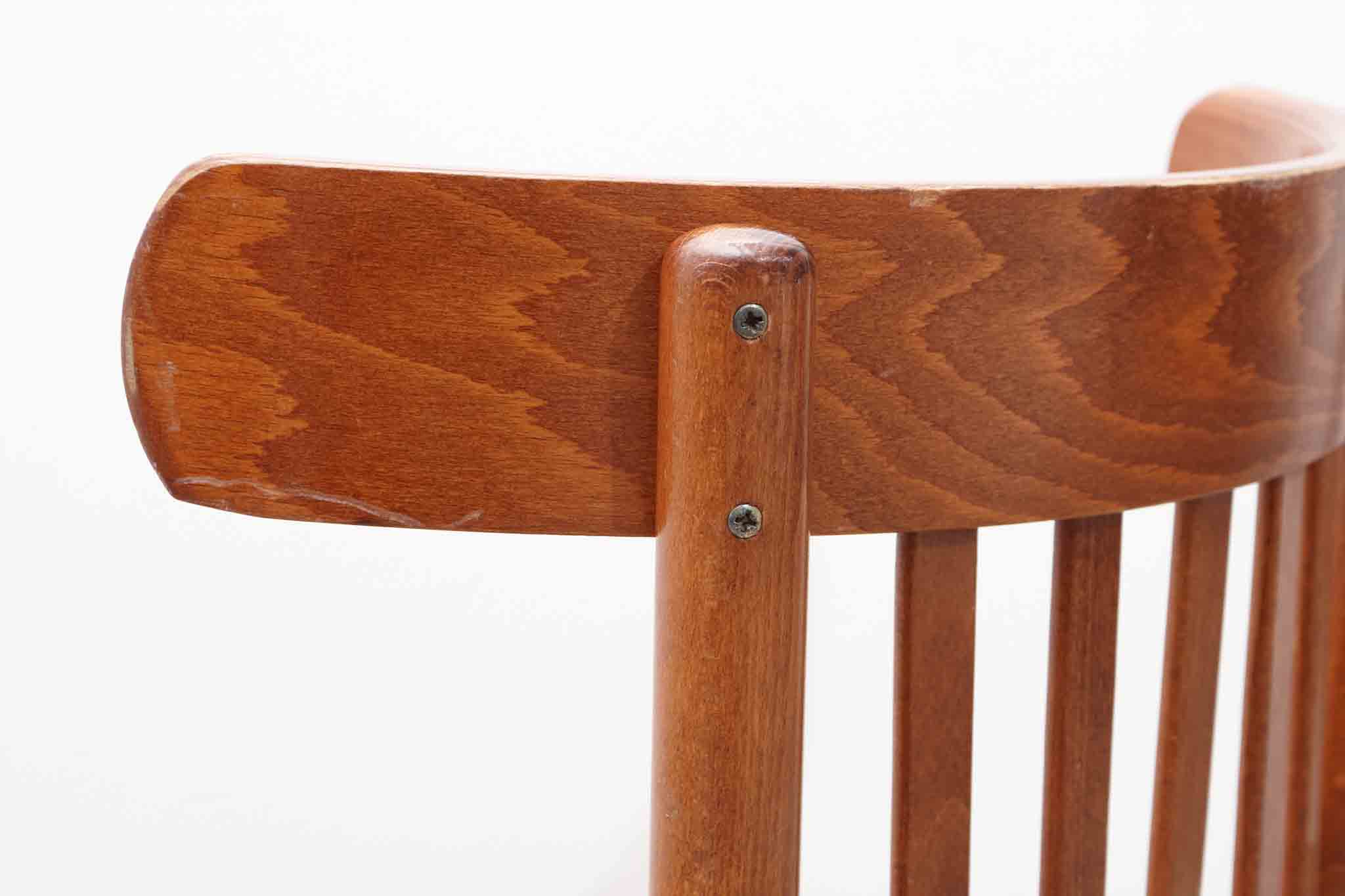 Chaise bistrot style Baumann caramel