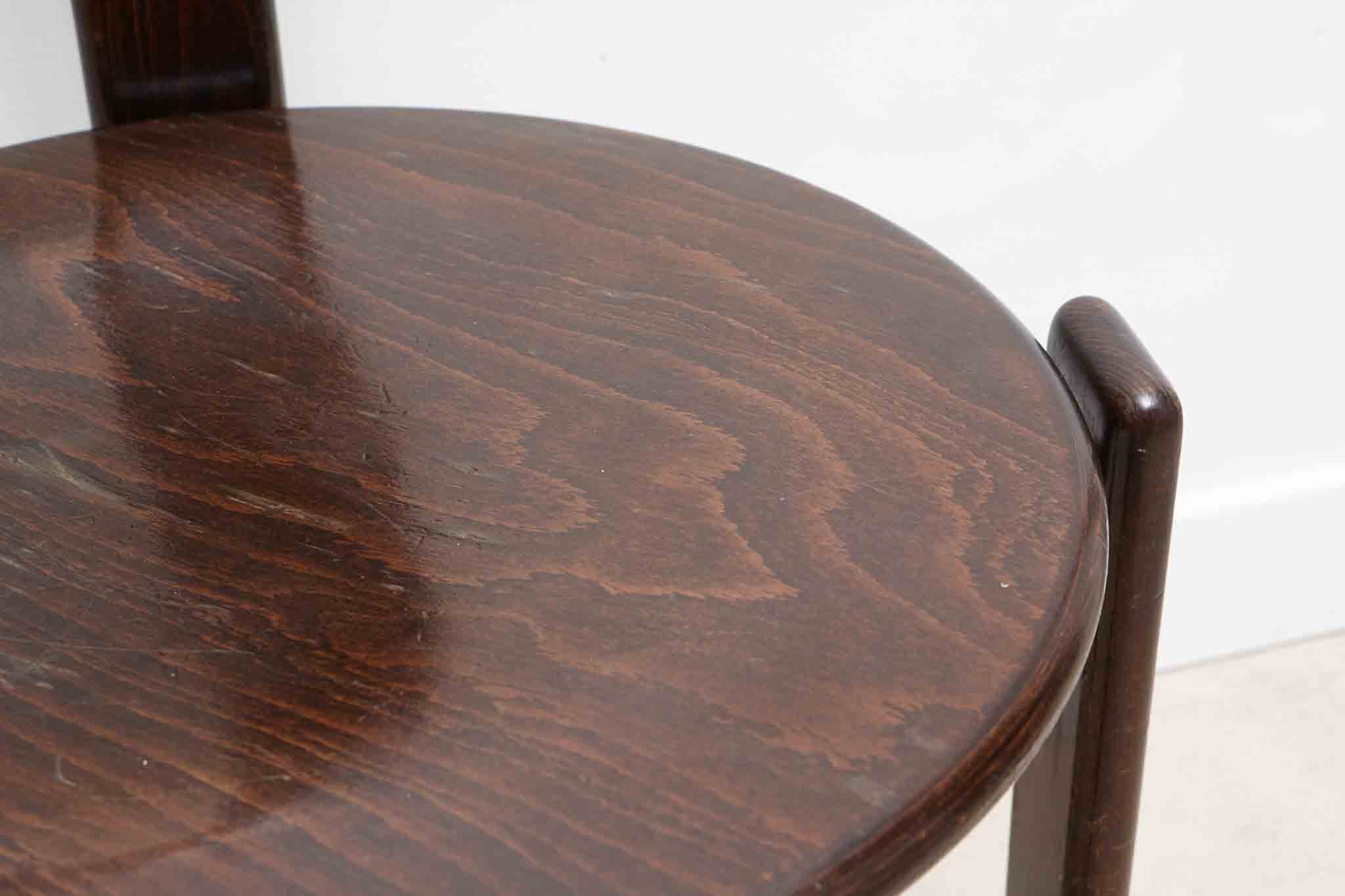 Chaise Bruno Rey ébène