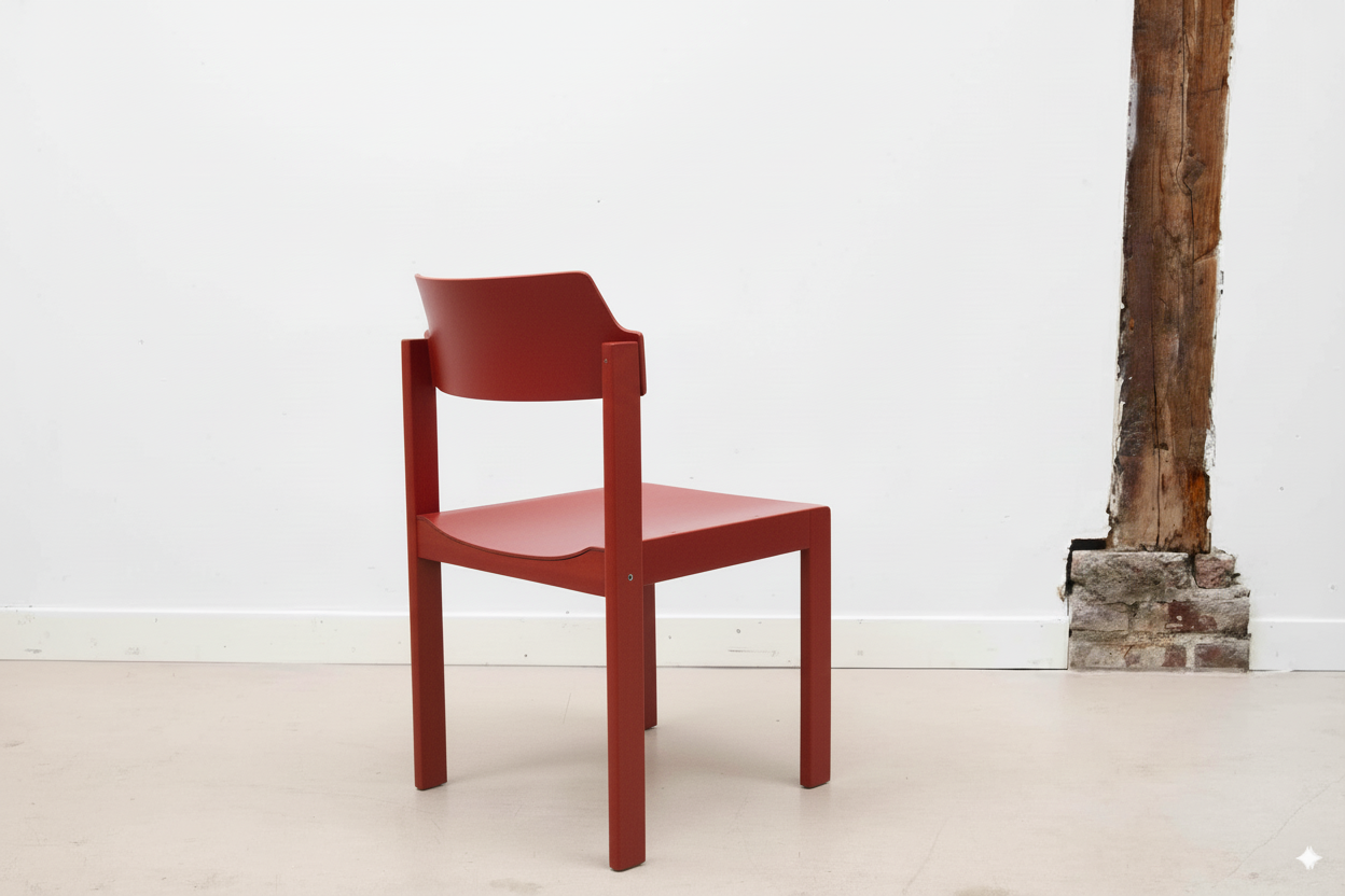 Chaise scandinave par Rainer Schell personnalisable