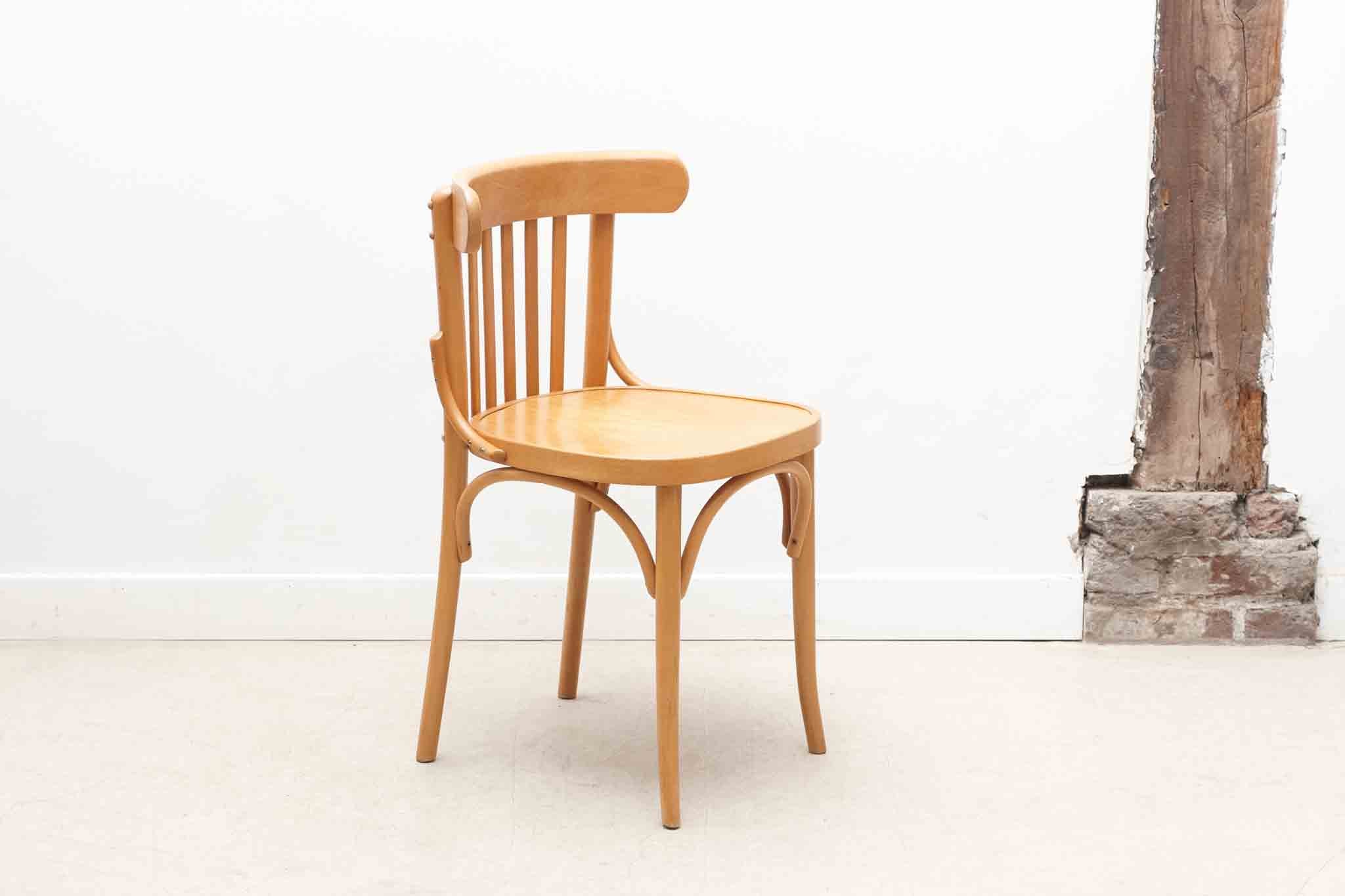 Chaise bistrot style Baumann hêtre