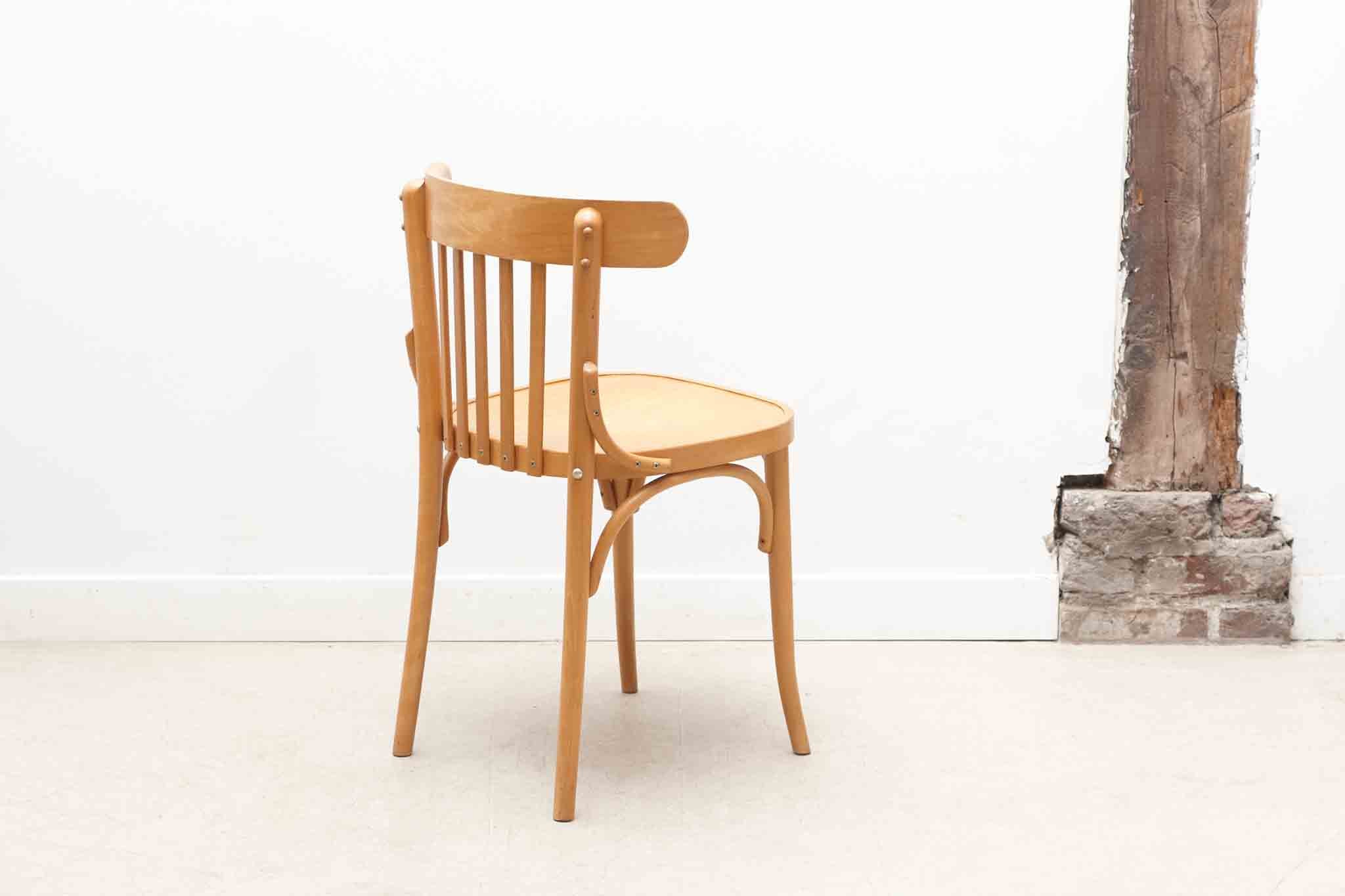 Chaise bistrot style Baumann hêtre