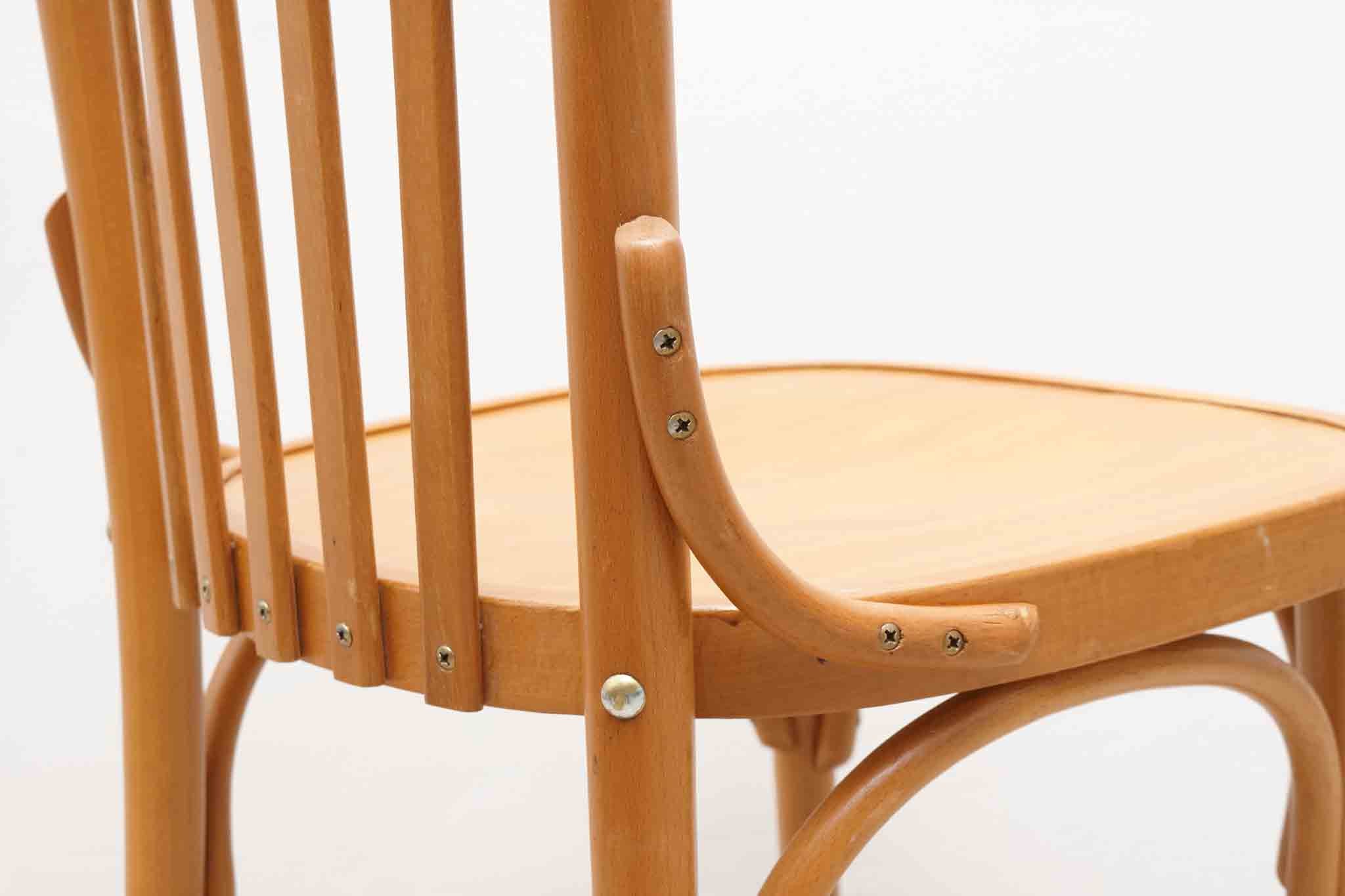 Chaise bistrot style Baumann hêtre