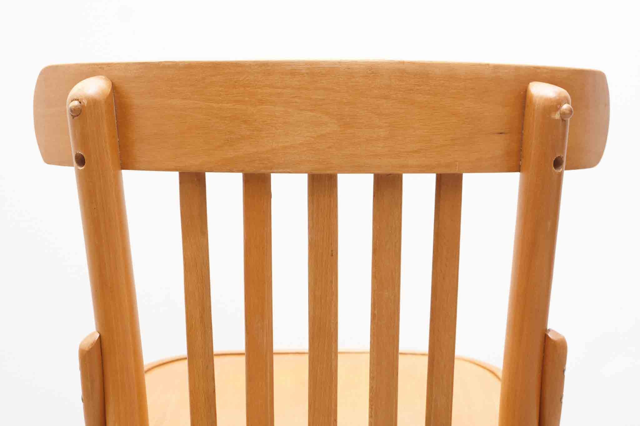 Chaise bistrot style Baumann hêtre