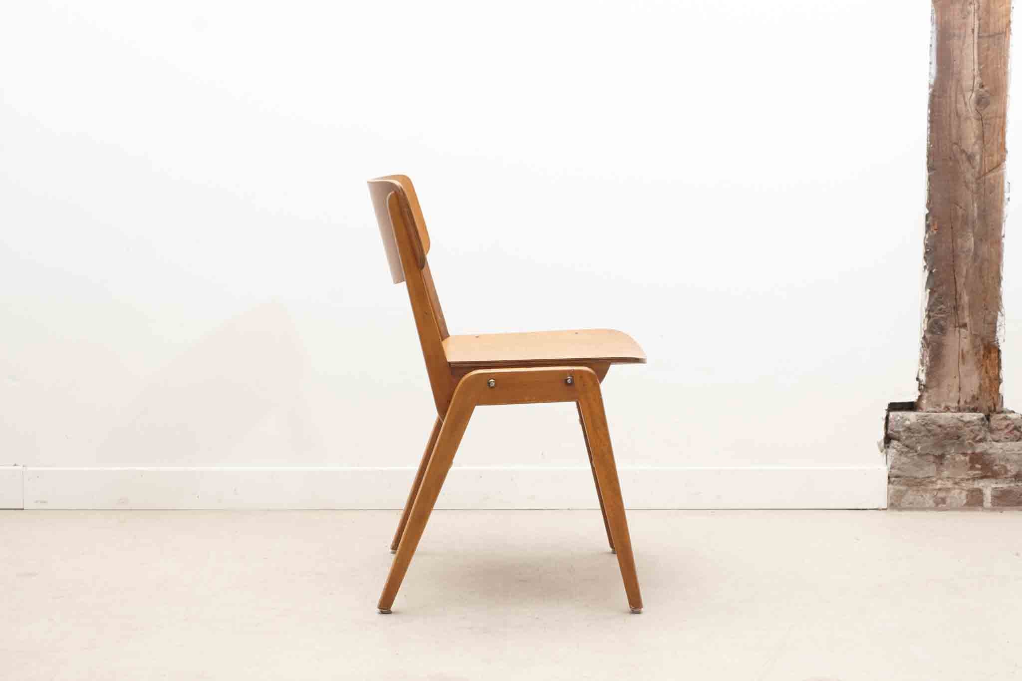 Chaise bistrot style scandinave chêne