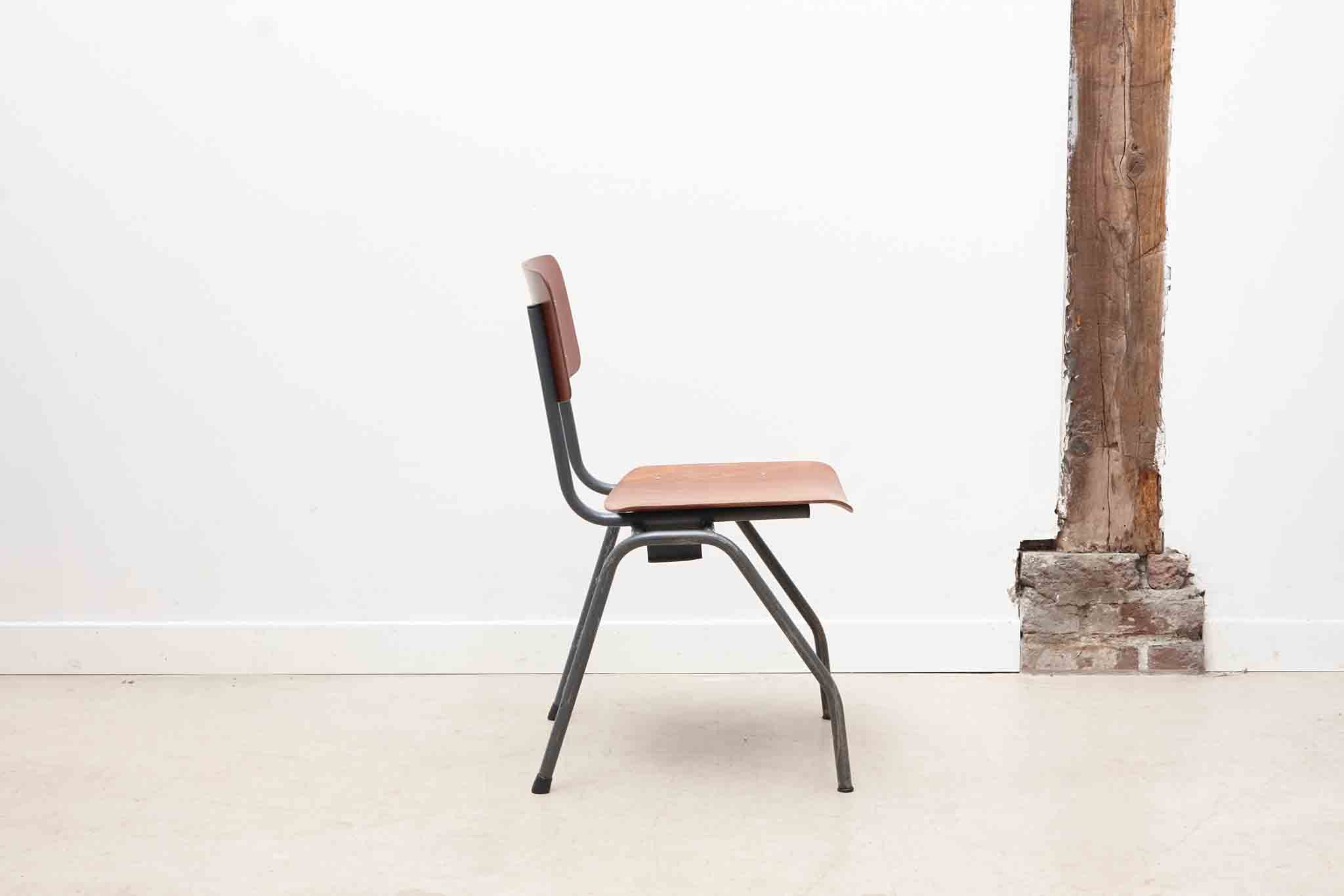 Chaise Eromes chêne / gris