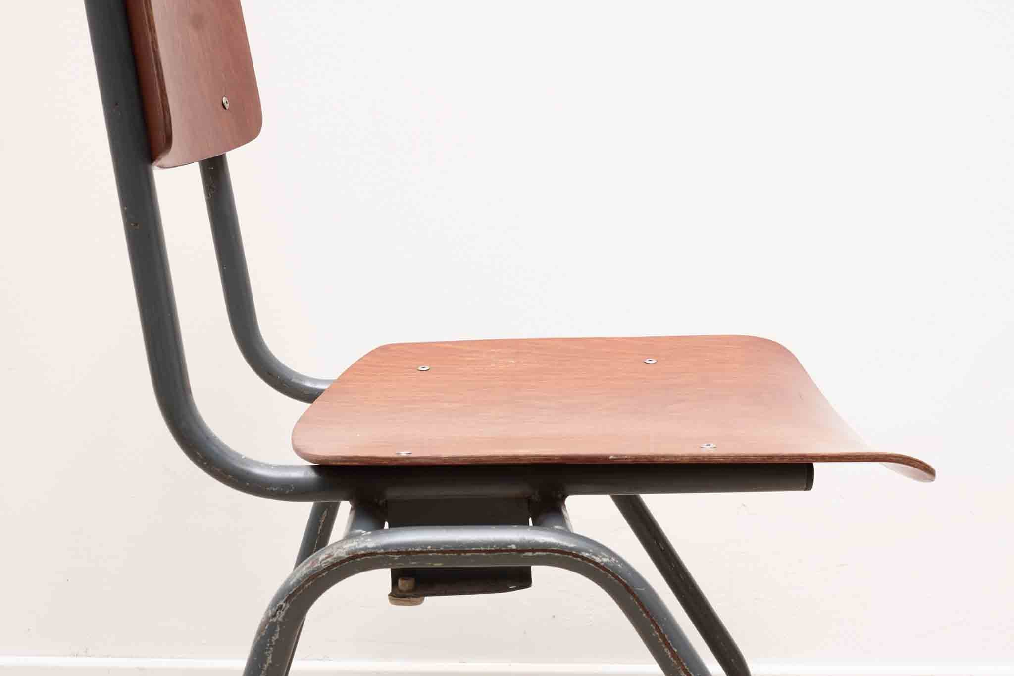 Chaise Eromes chêne / gris
