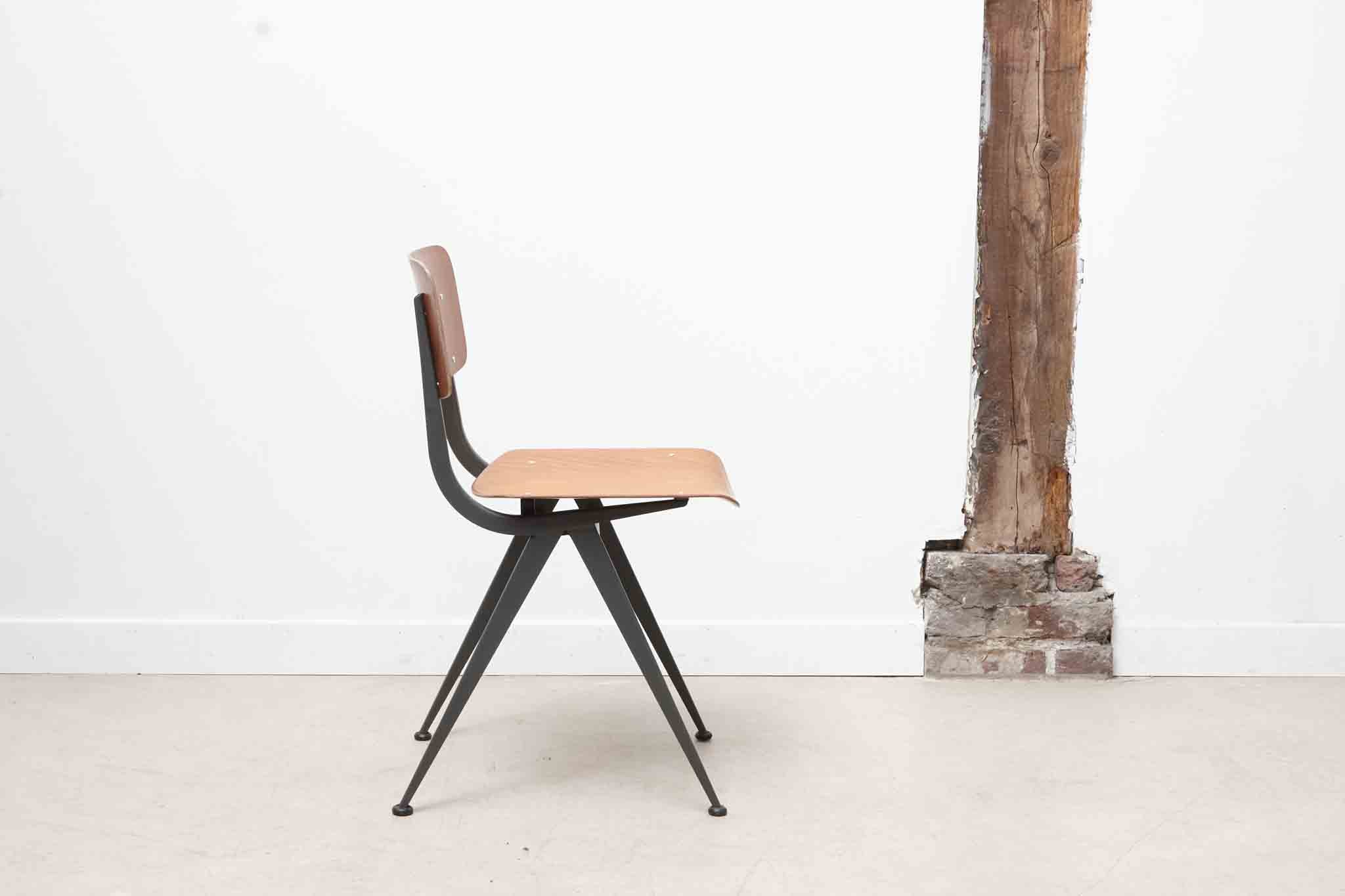 Marko chair Friso style Kramer Oak / Gray