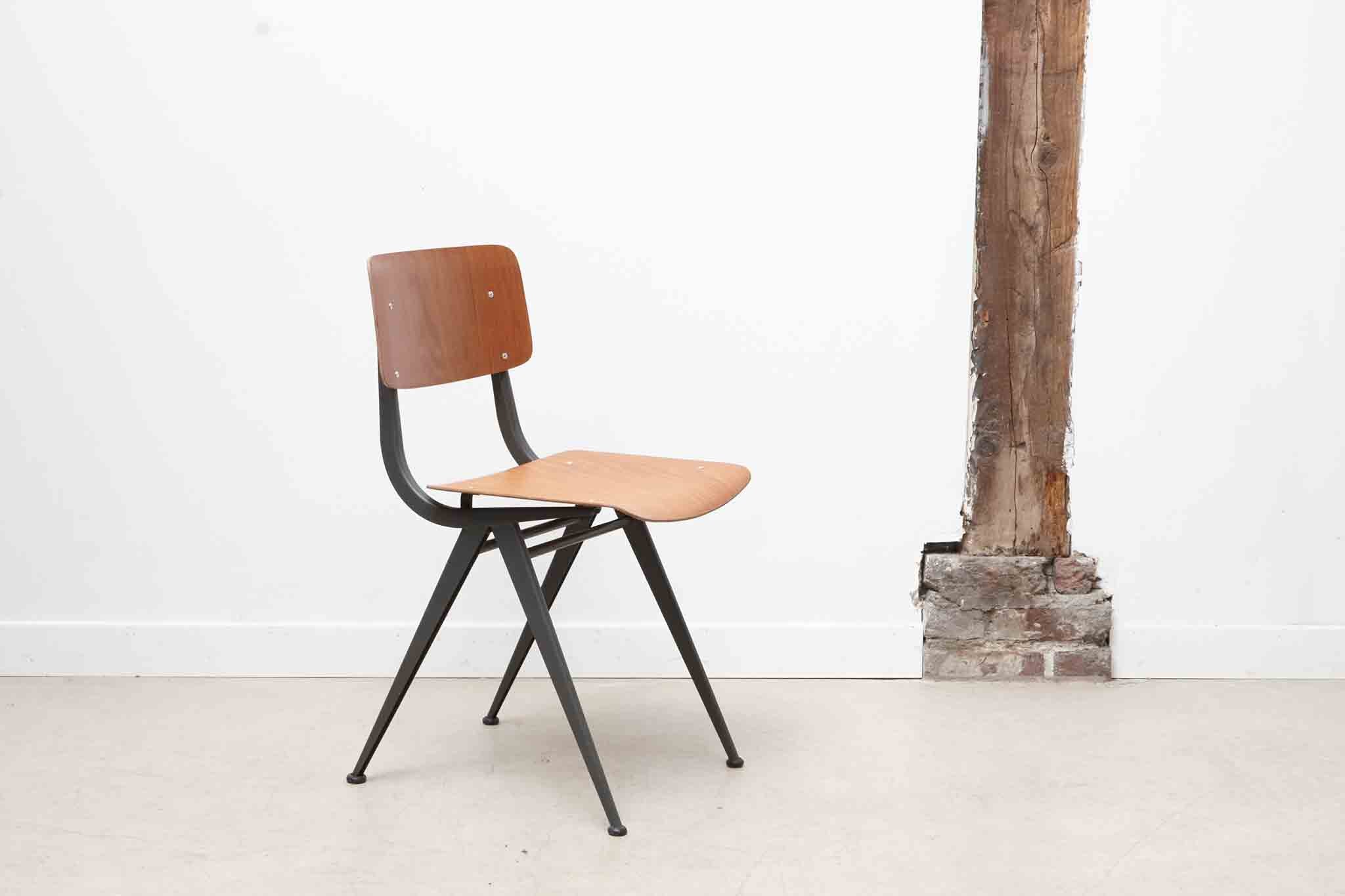Marko chair Friso style Kramer Oak / Gray