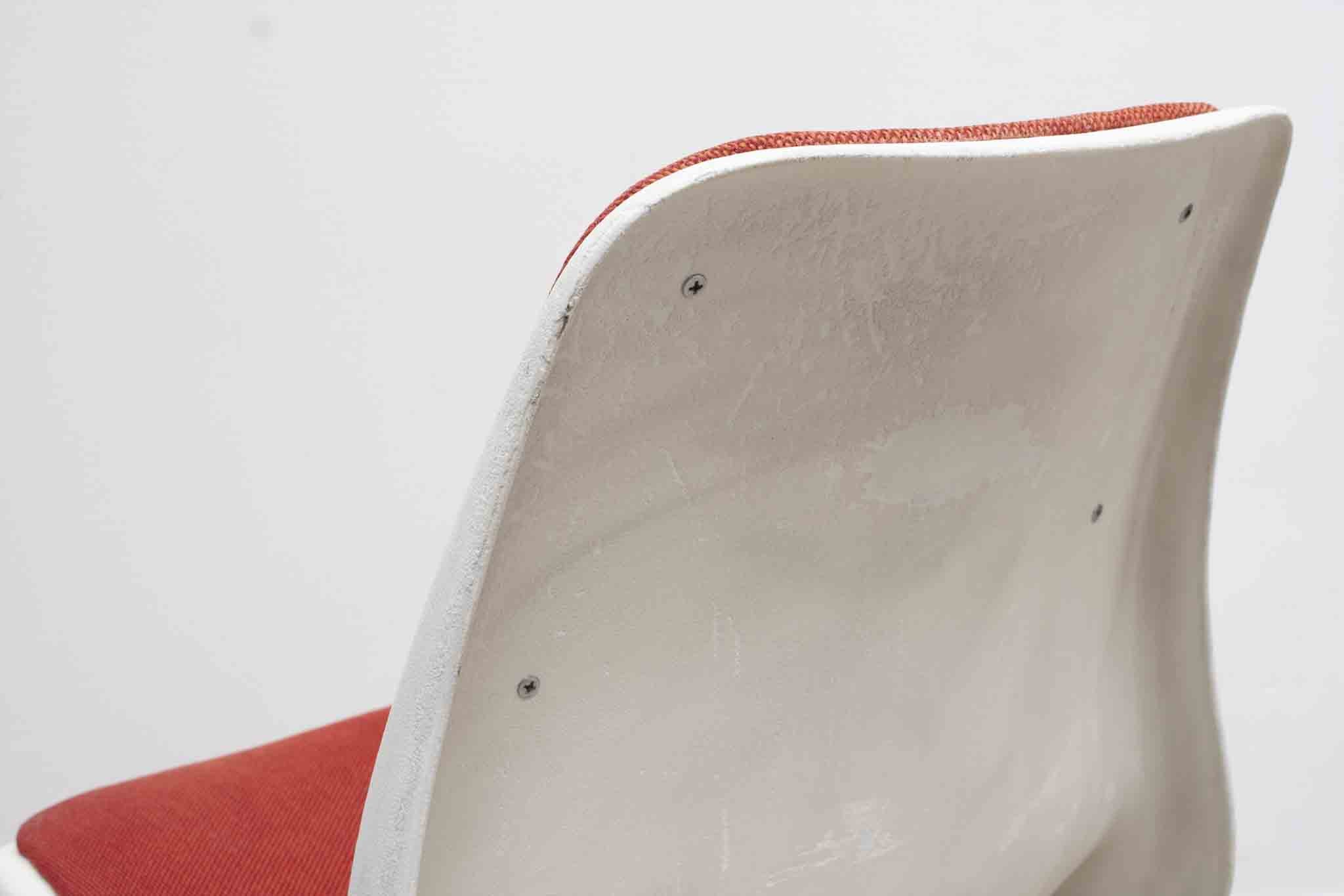 Chaise plastique Lübke 1970
