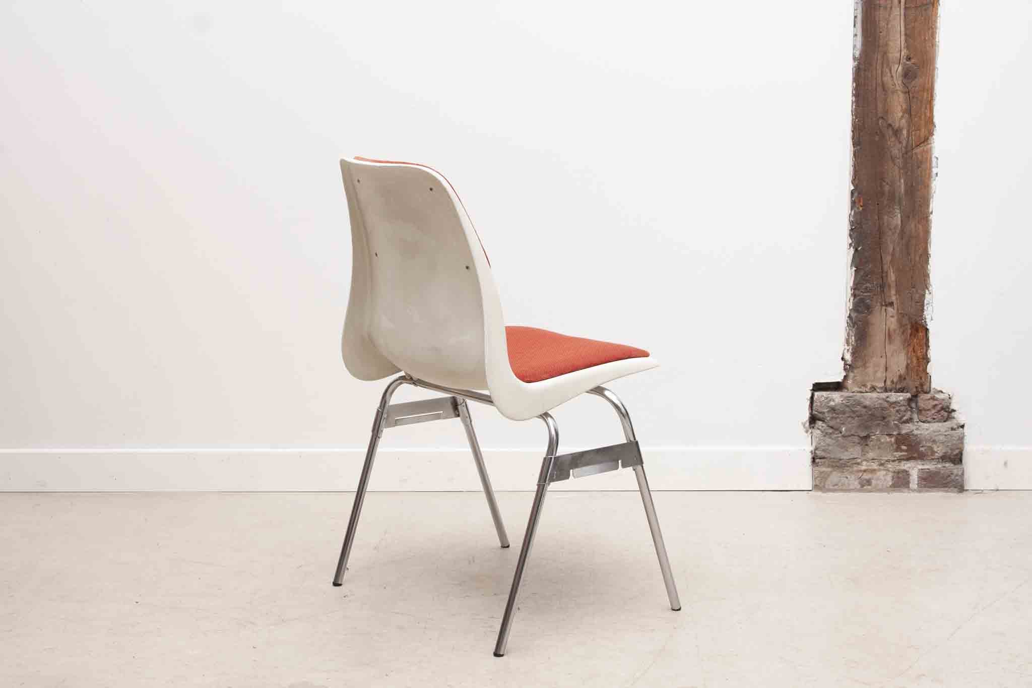 Chaise plastique Lübke 1970