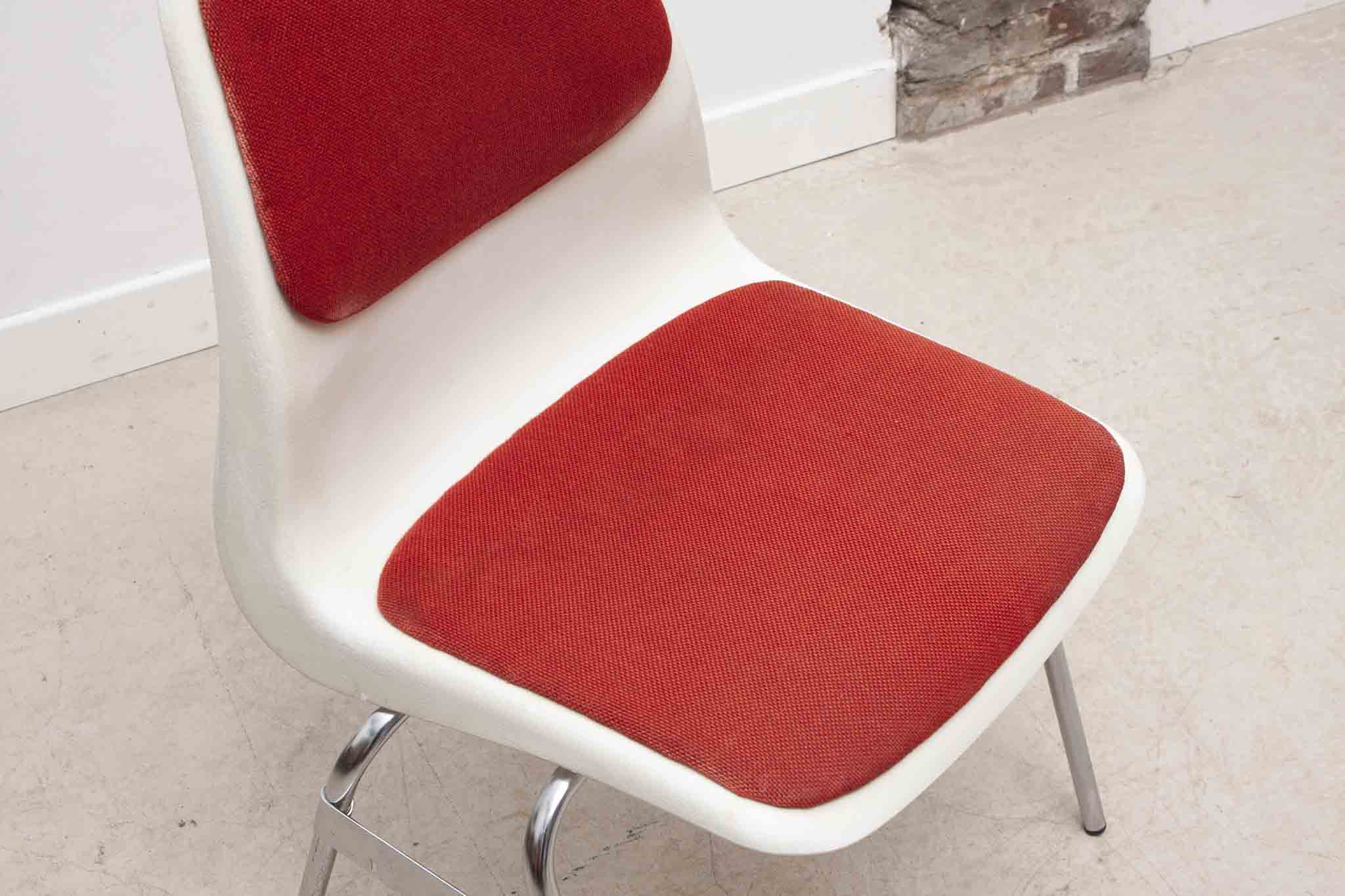 Chaise plastique Lübke 1970