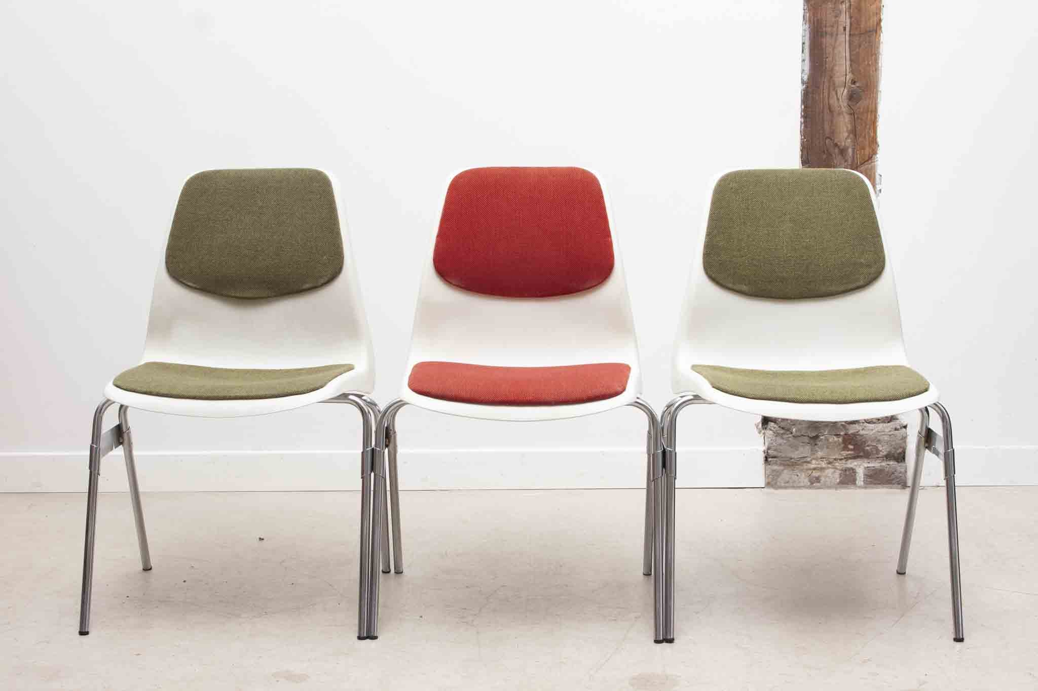Chaise plastique Lübke 1970