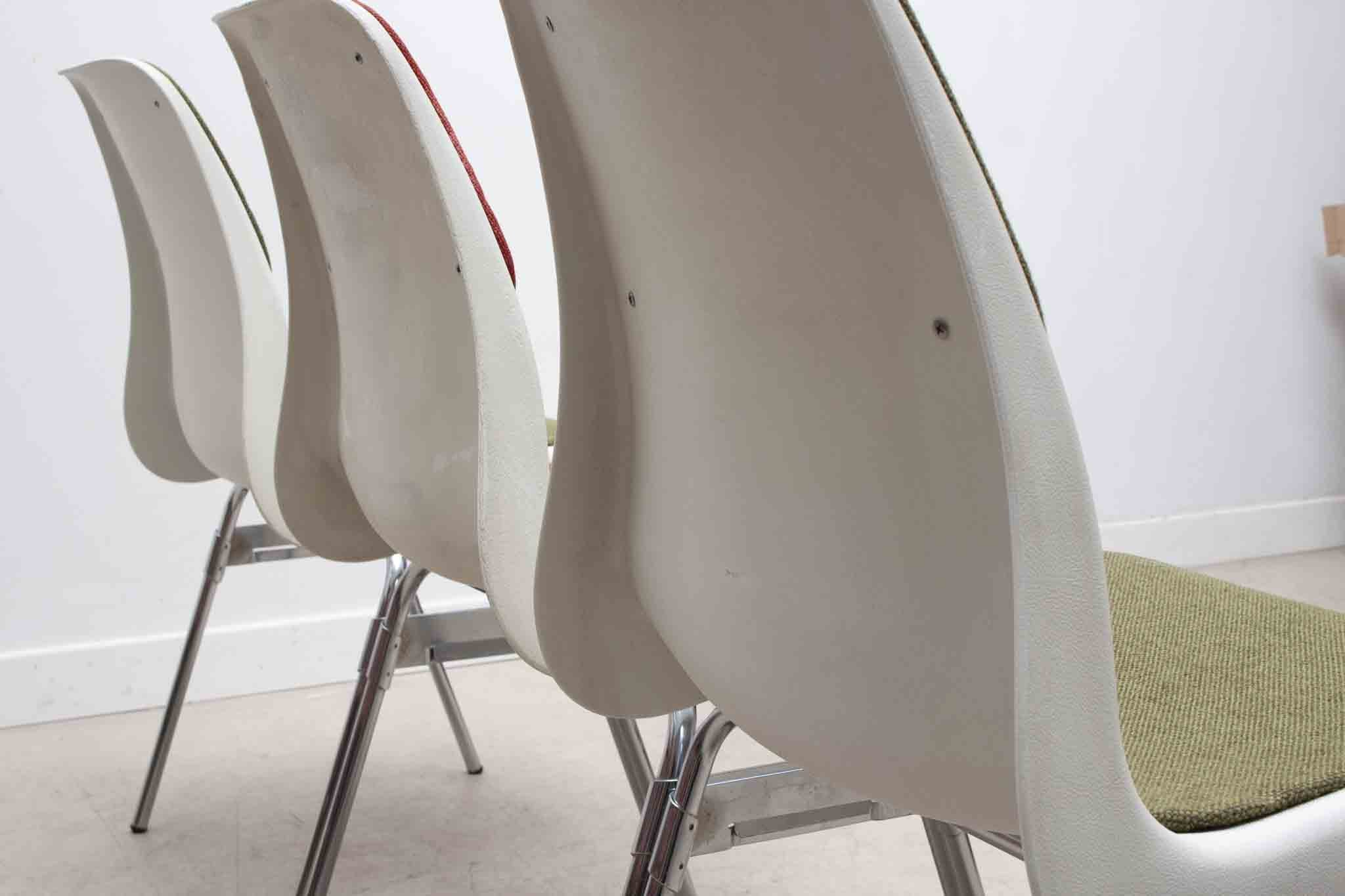 Chaise plastique Lübke 1970