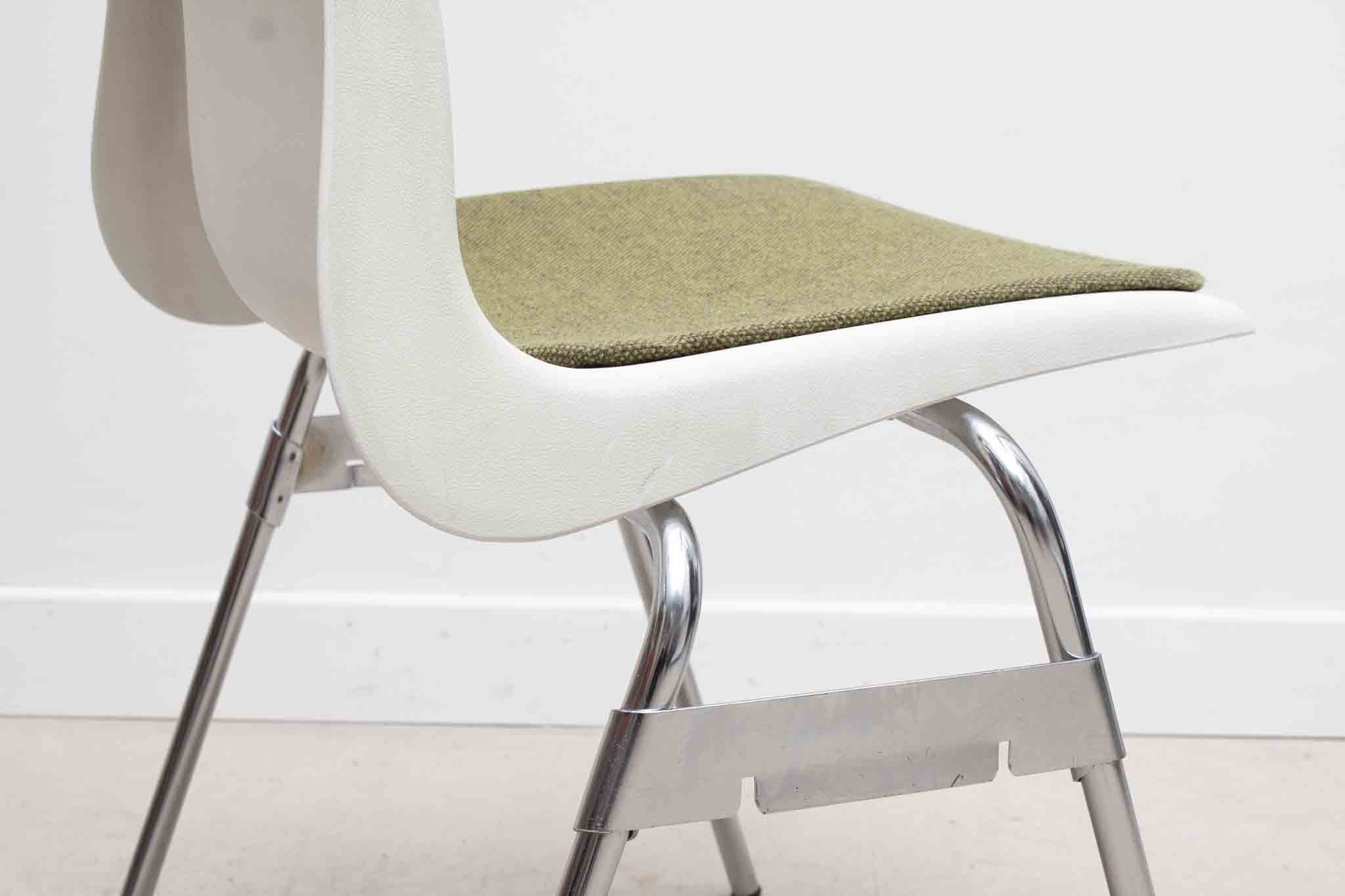 Chaise plastique Lübke 1970