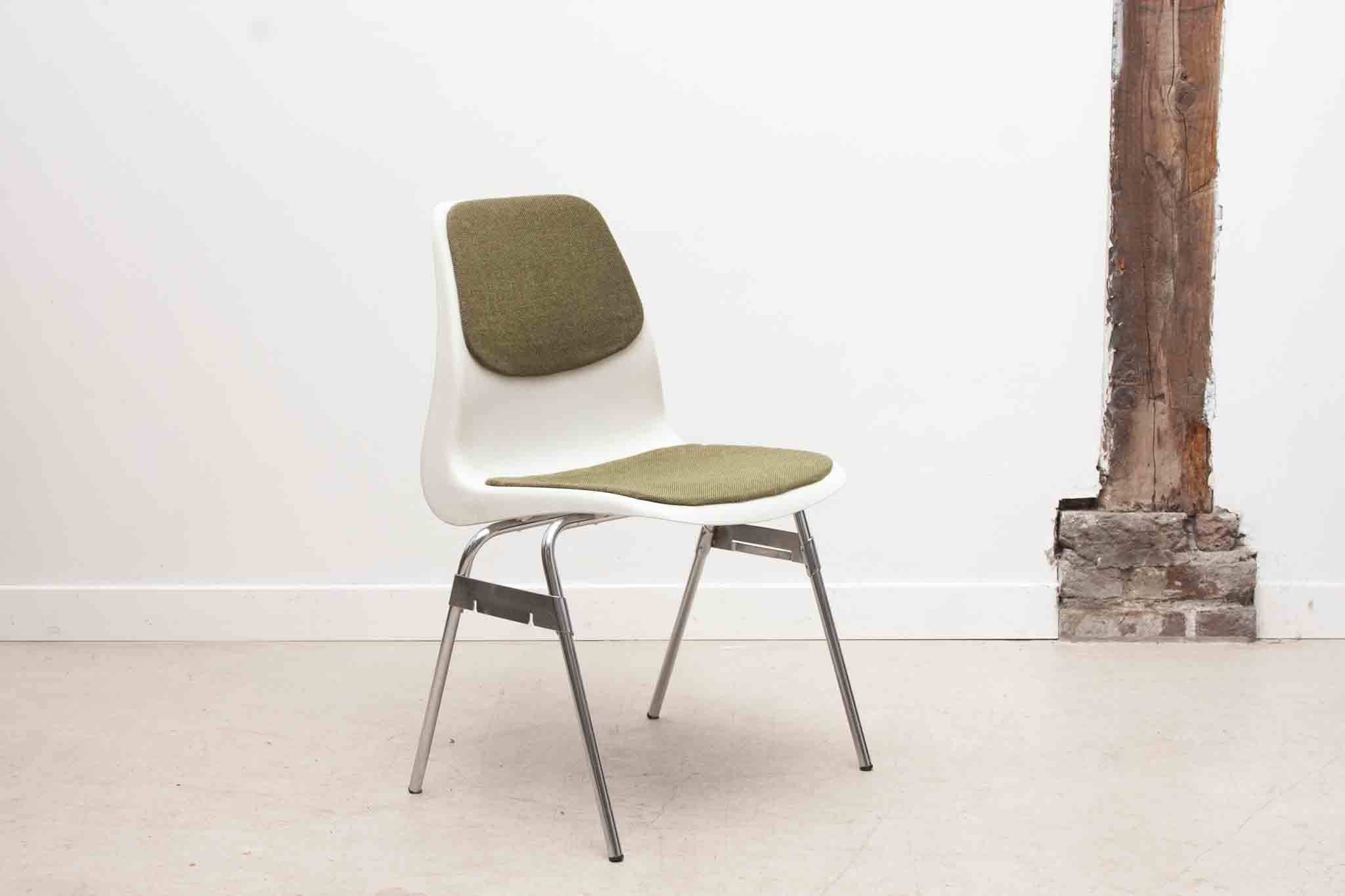 Chaise plastique Lübke 1970