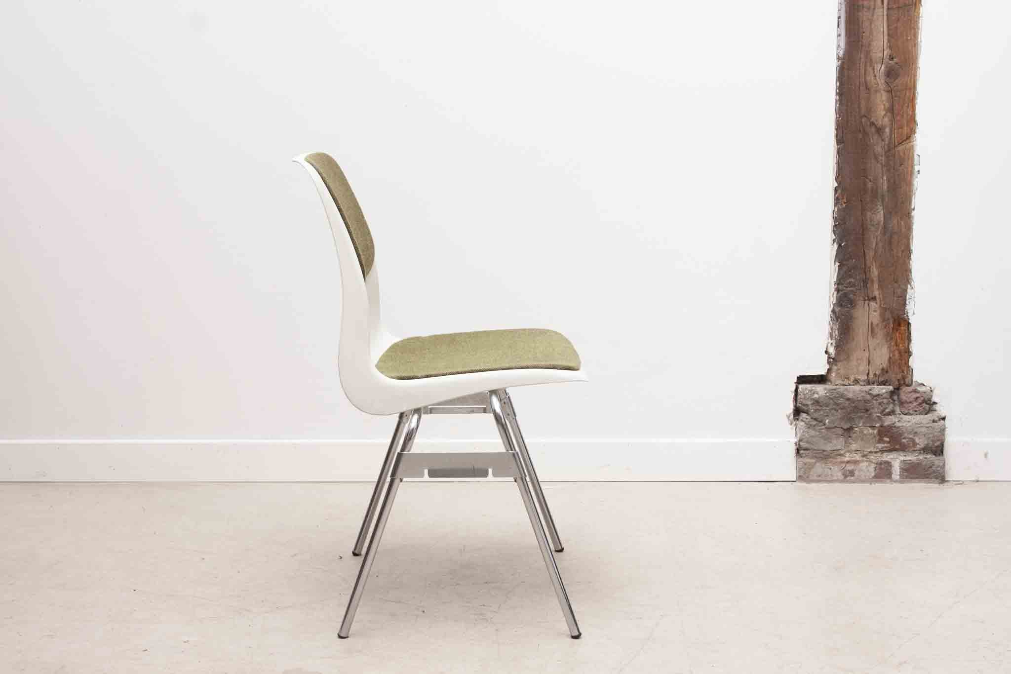 Chaise plastique Lübke 1970