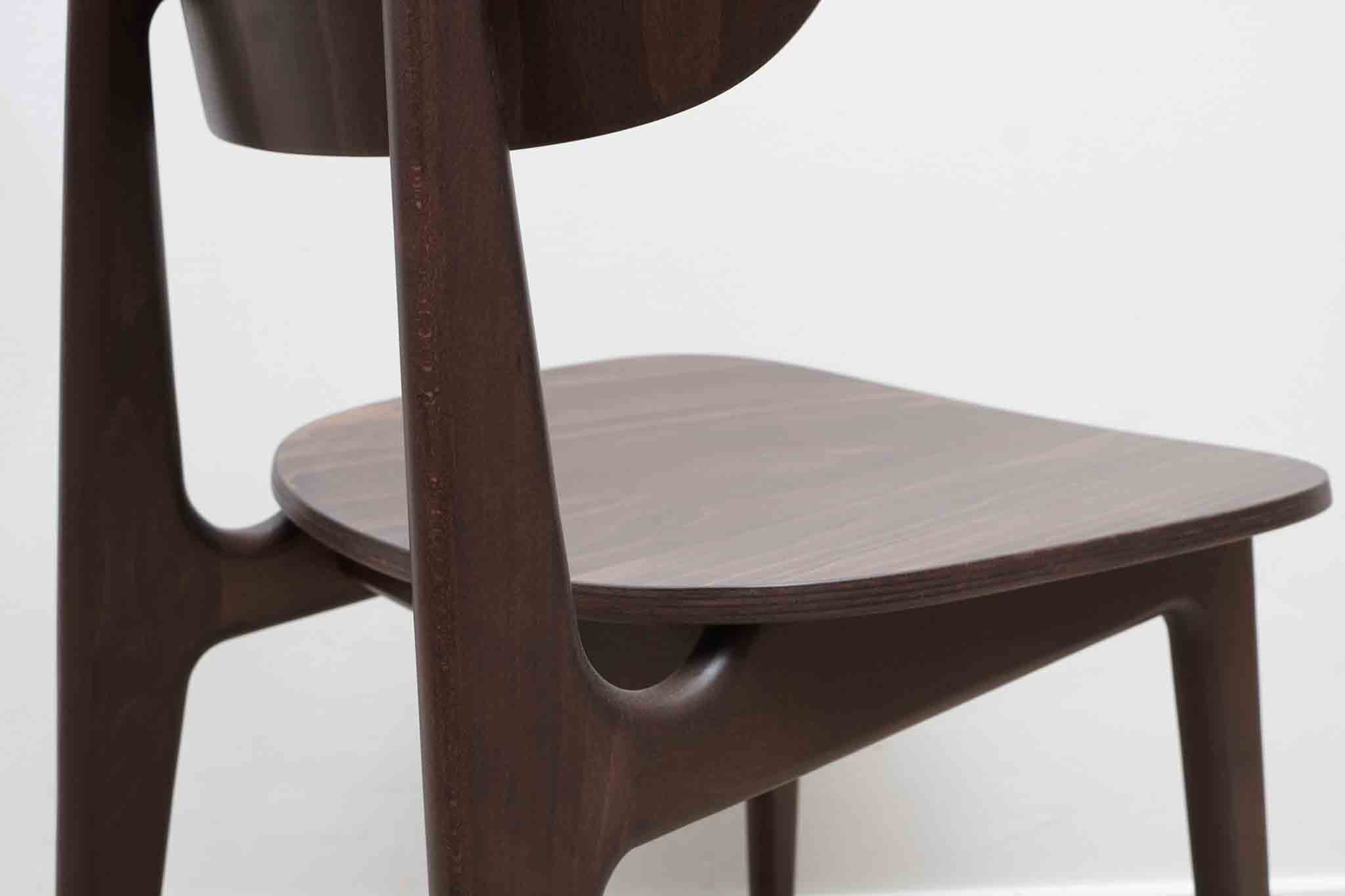 Chaise en bois style Japonais