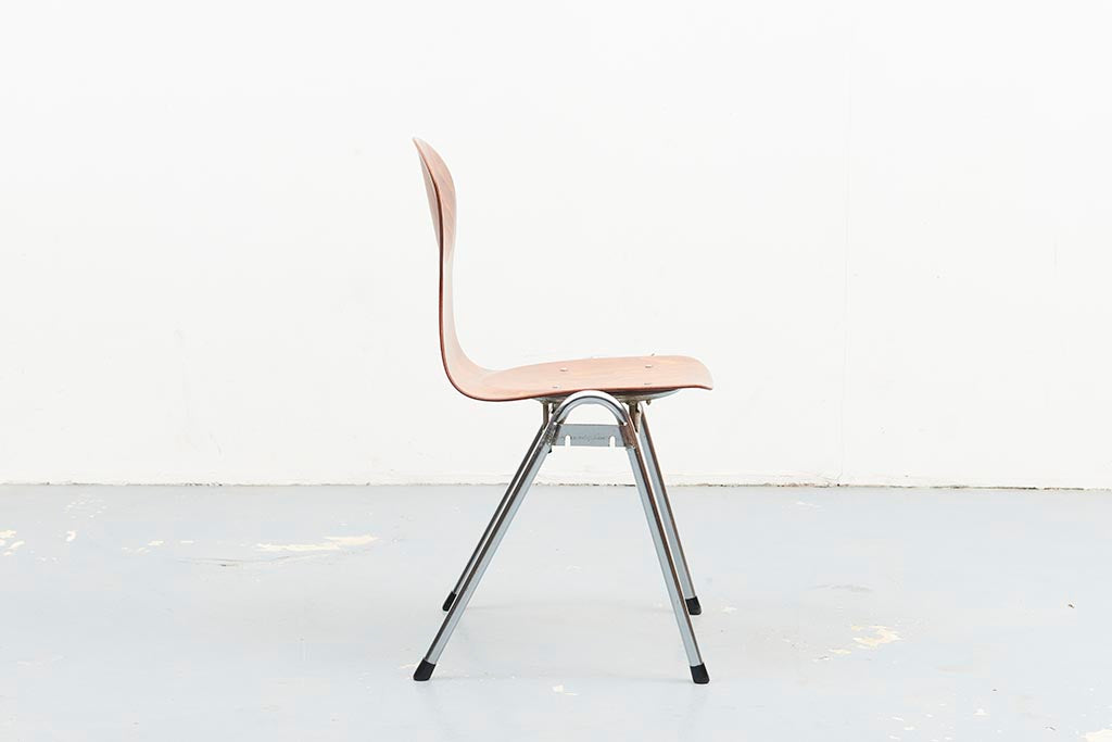 Eromes Ant Chair Oak / Chrome