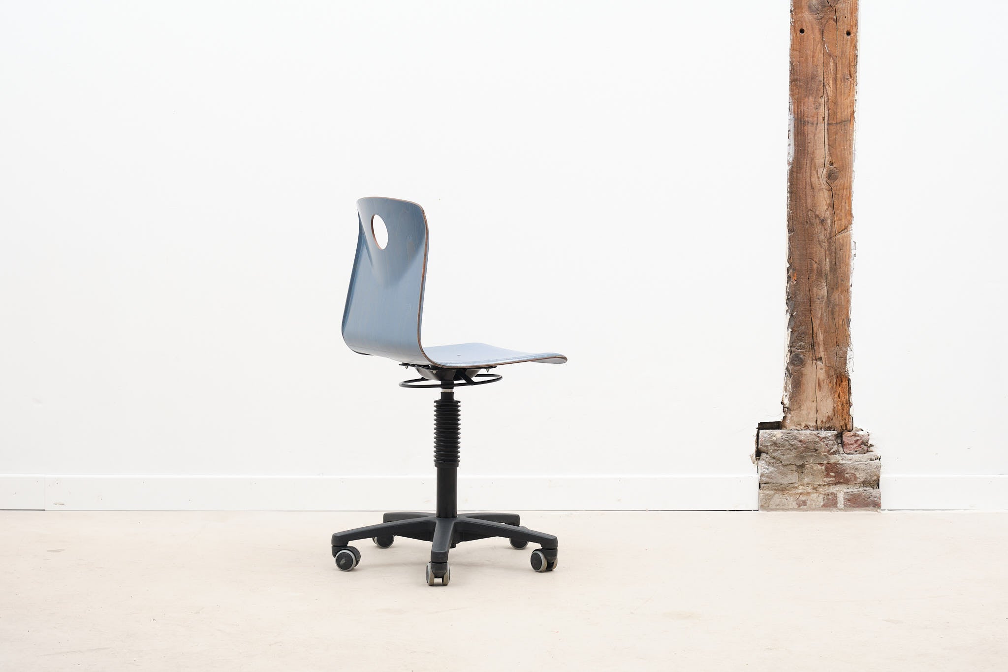 Office chair on wheels
