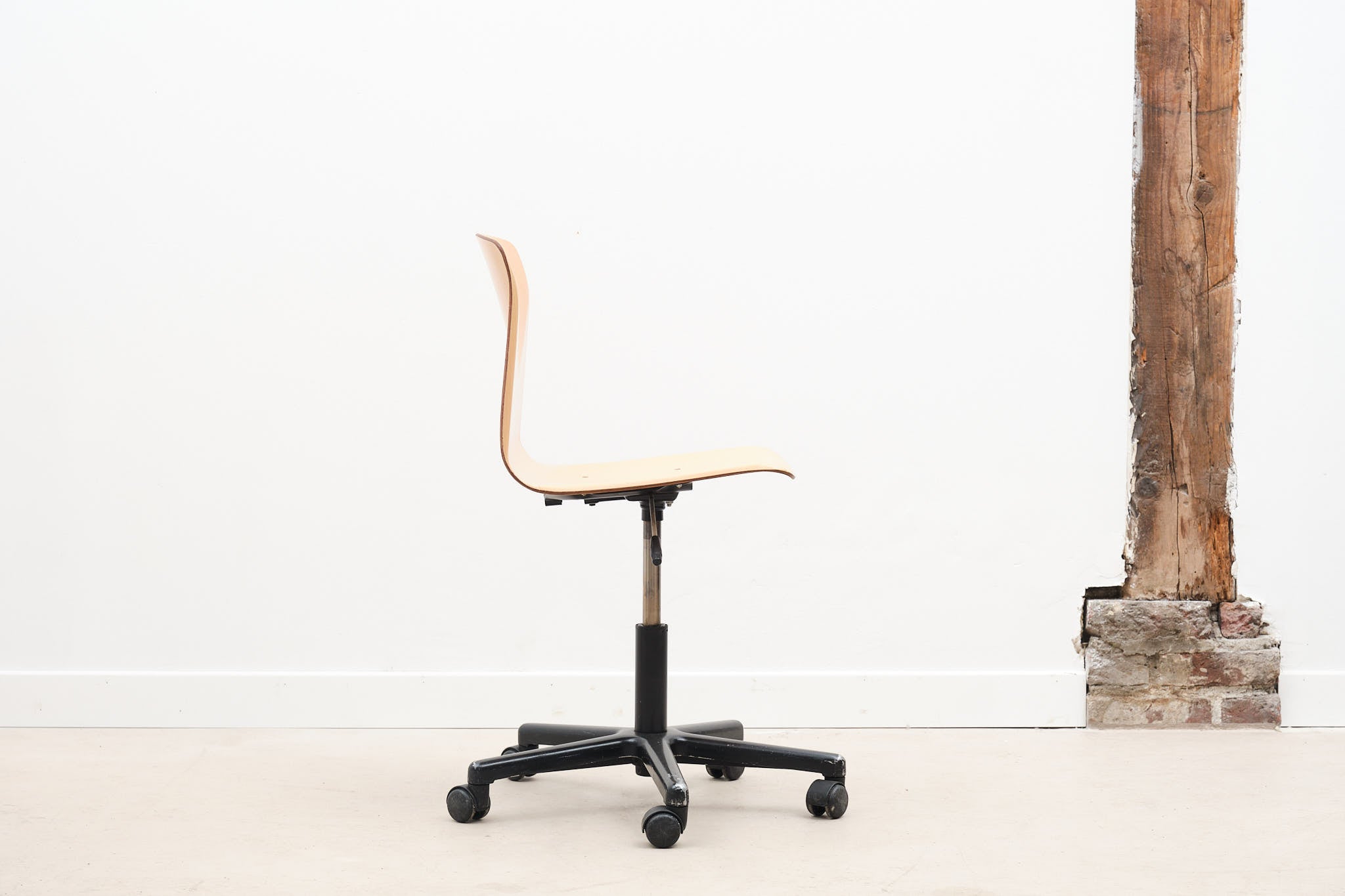 Office chair on wheels