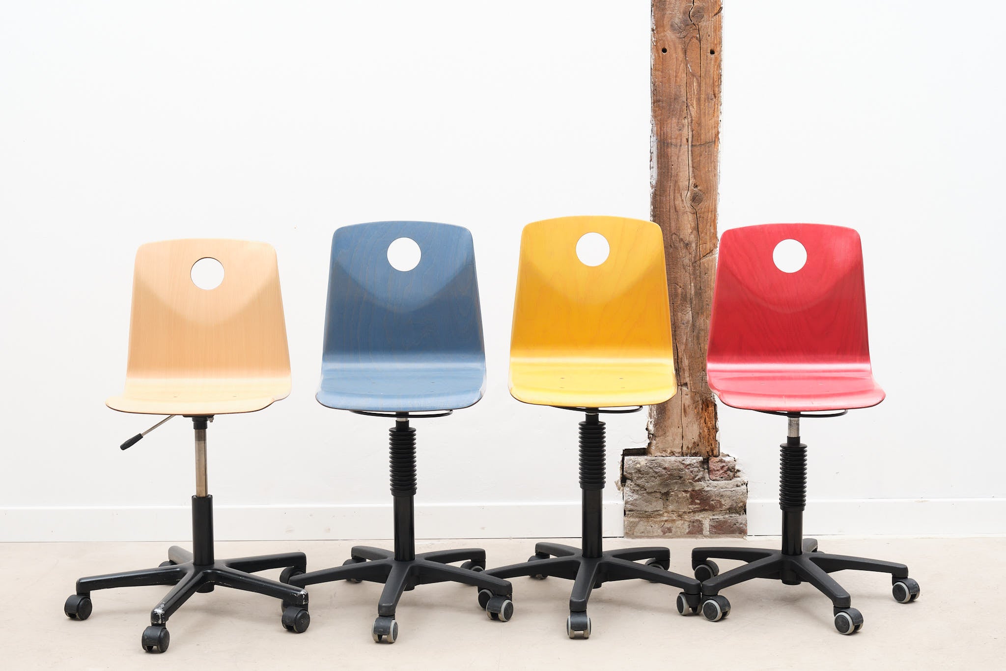 Office chair on wheels