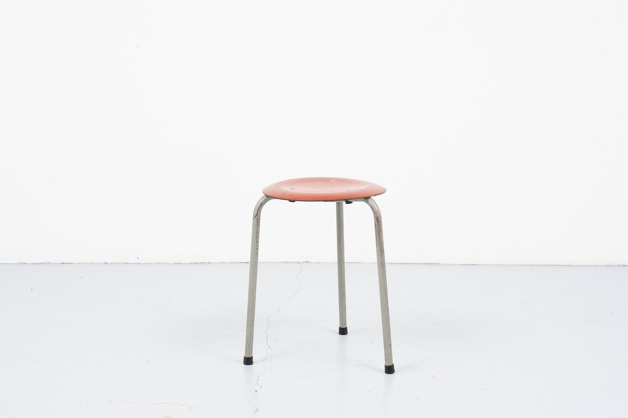 Oak vintage pagholz stool