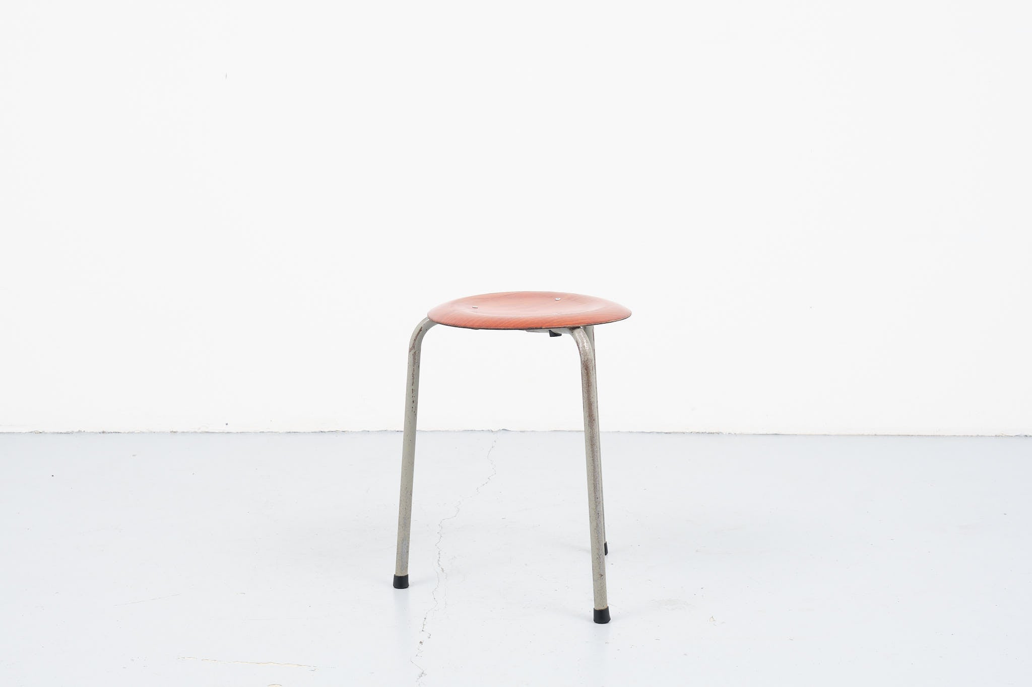 Oak vintage pagholz stool